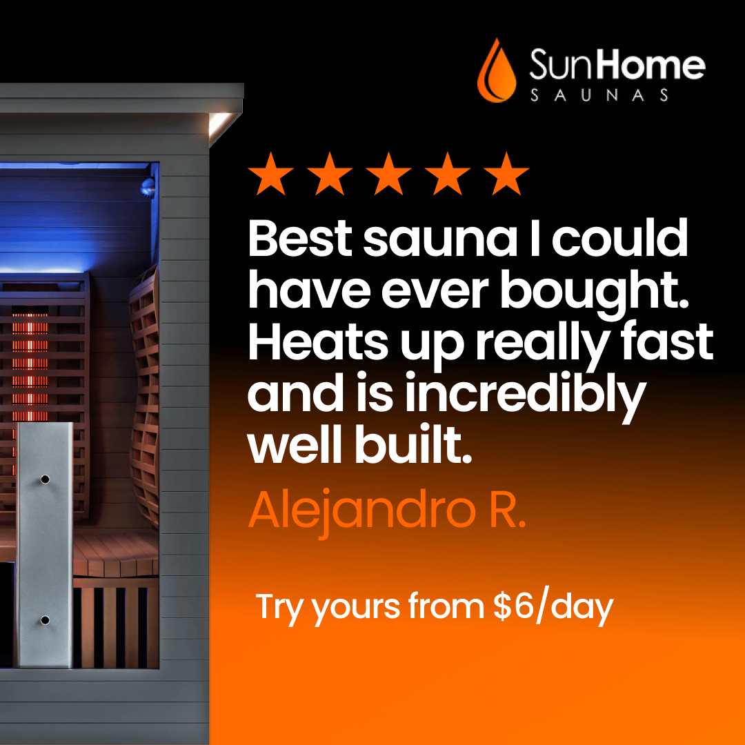 Sun Home Saunas Facebook ad