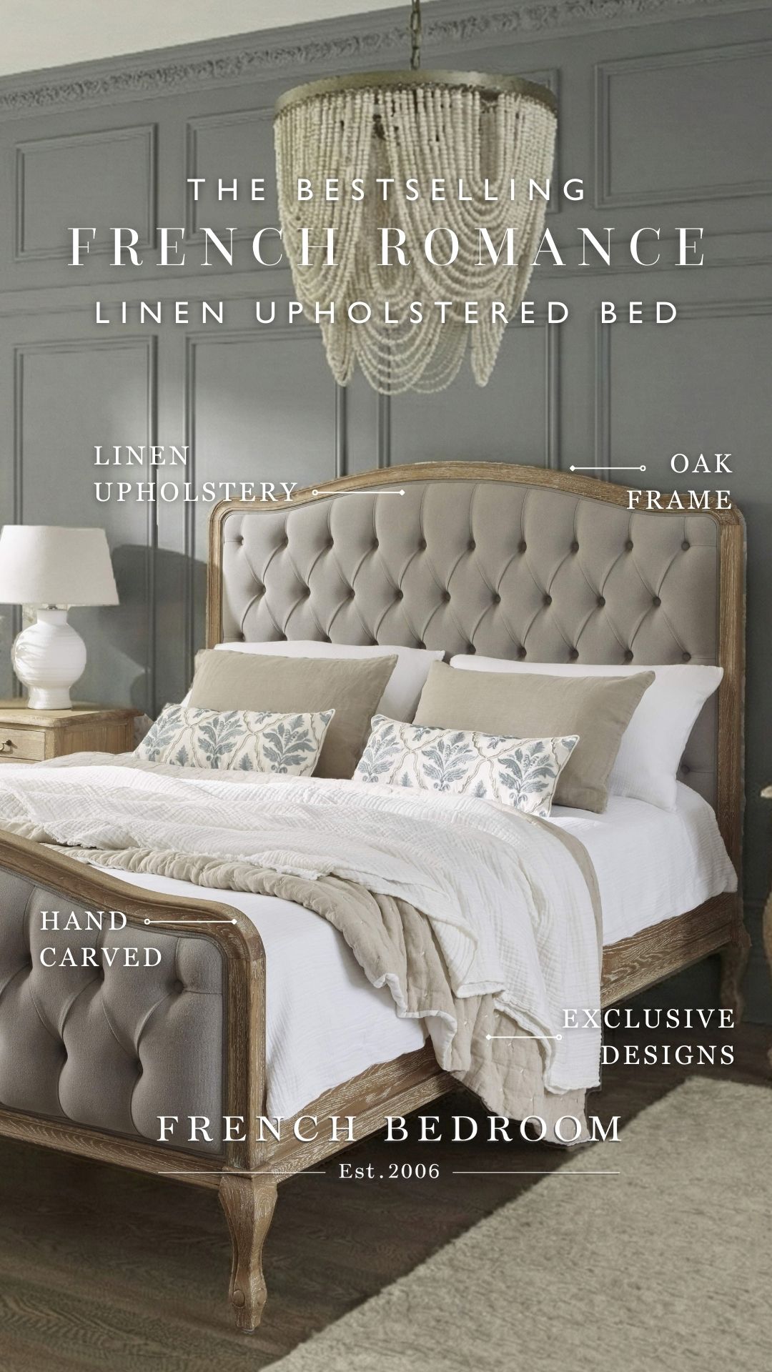 French Bedroom Facebook ad