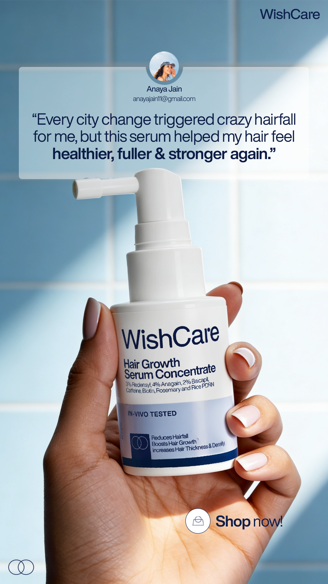 WishCare Facebook ad
