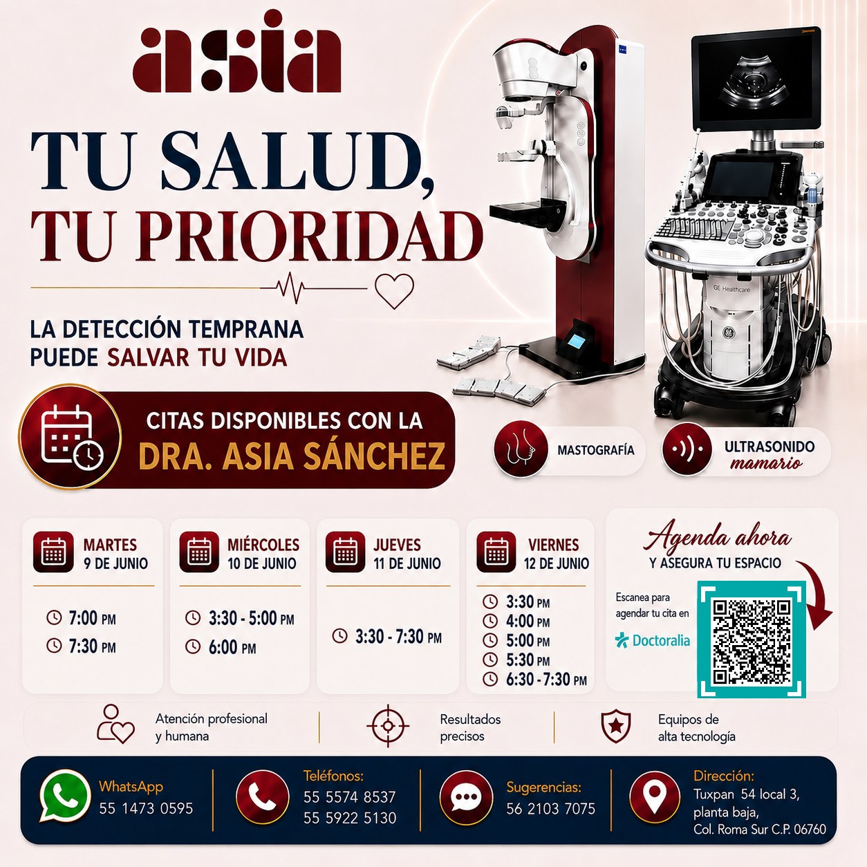 Asia Detección y Diagnóstico por Imagen Facebook ad