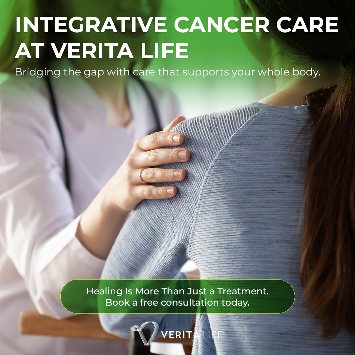 Verita Life Facebook ad: A Personalized Plan for Your Cancer Journey