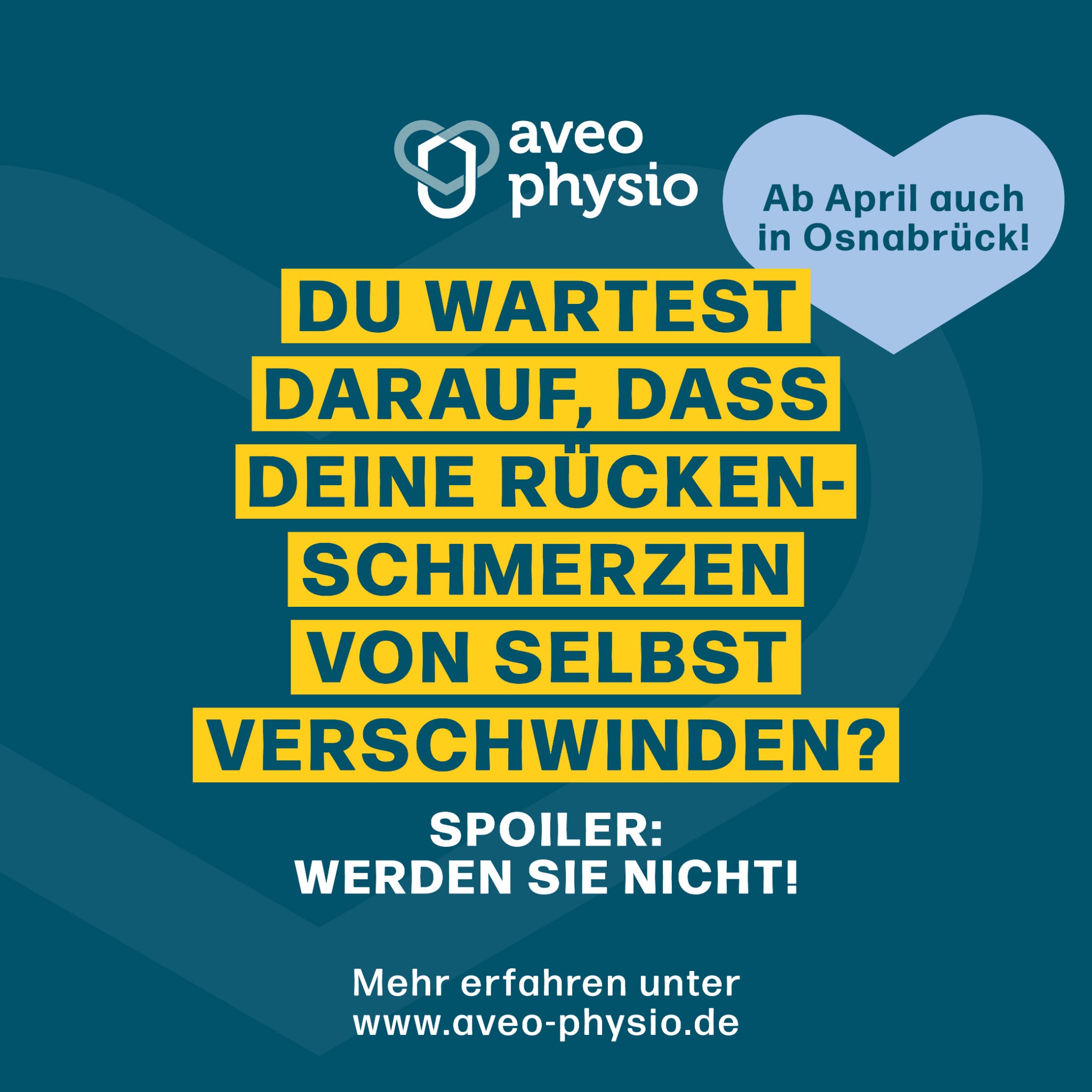 AVEO Physio Facebook ad