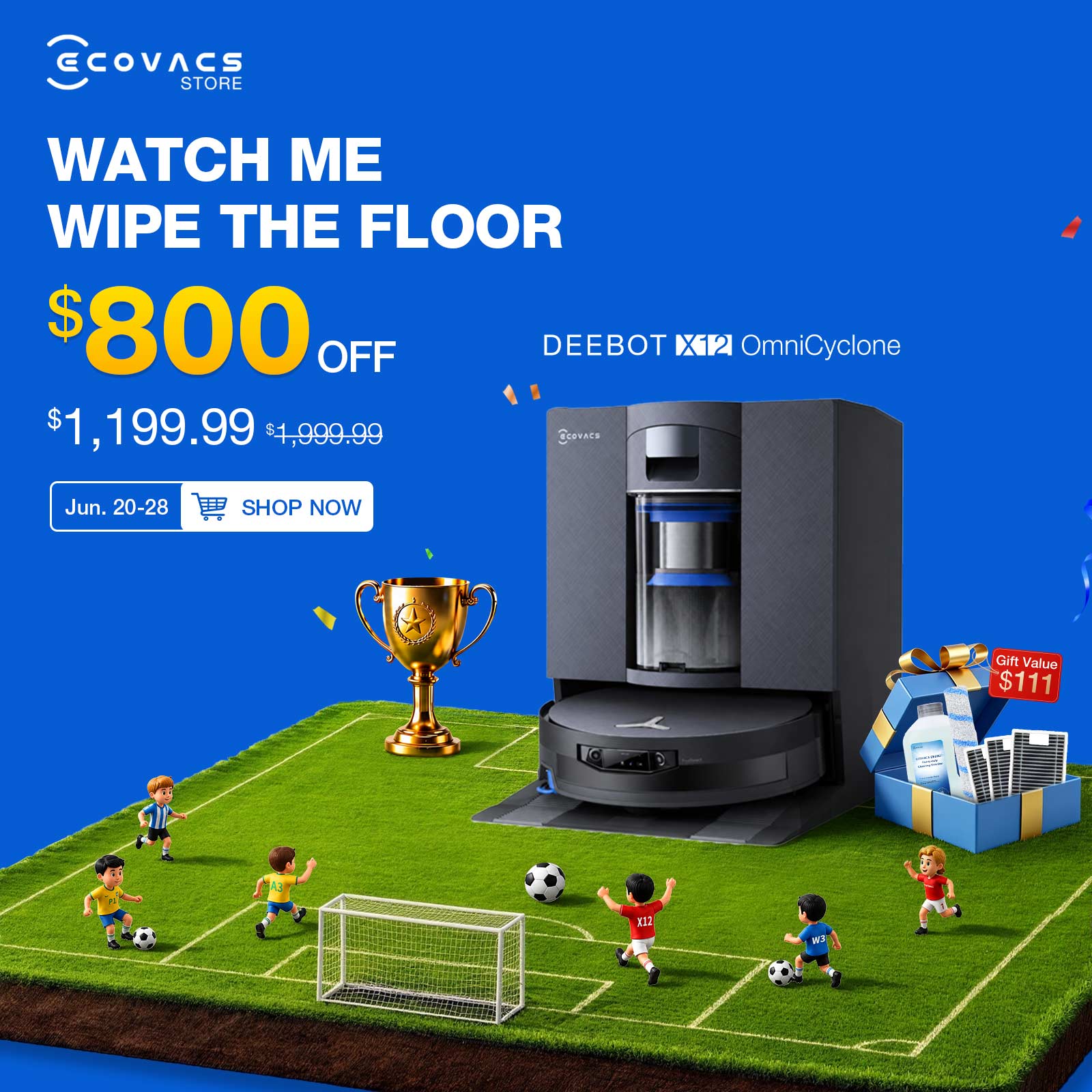 ECOVACS ROBOTICS Facebook ad