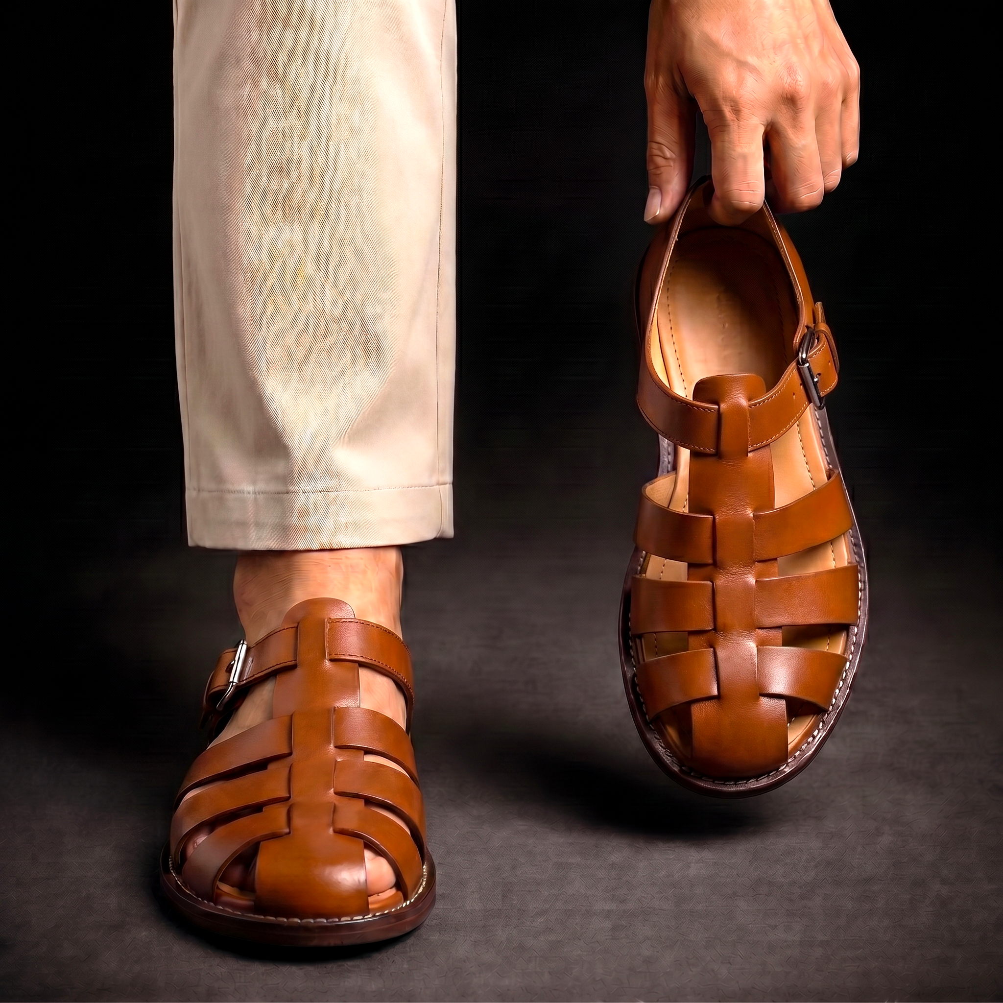 Boncini Facebook ad: Giovanni Sandals - $70 Off