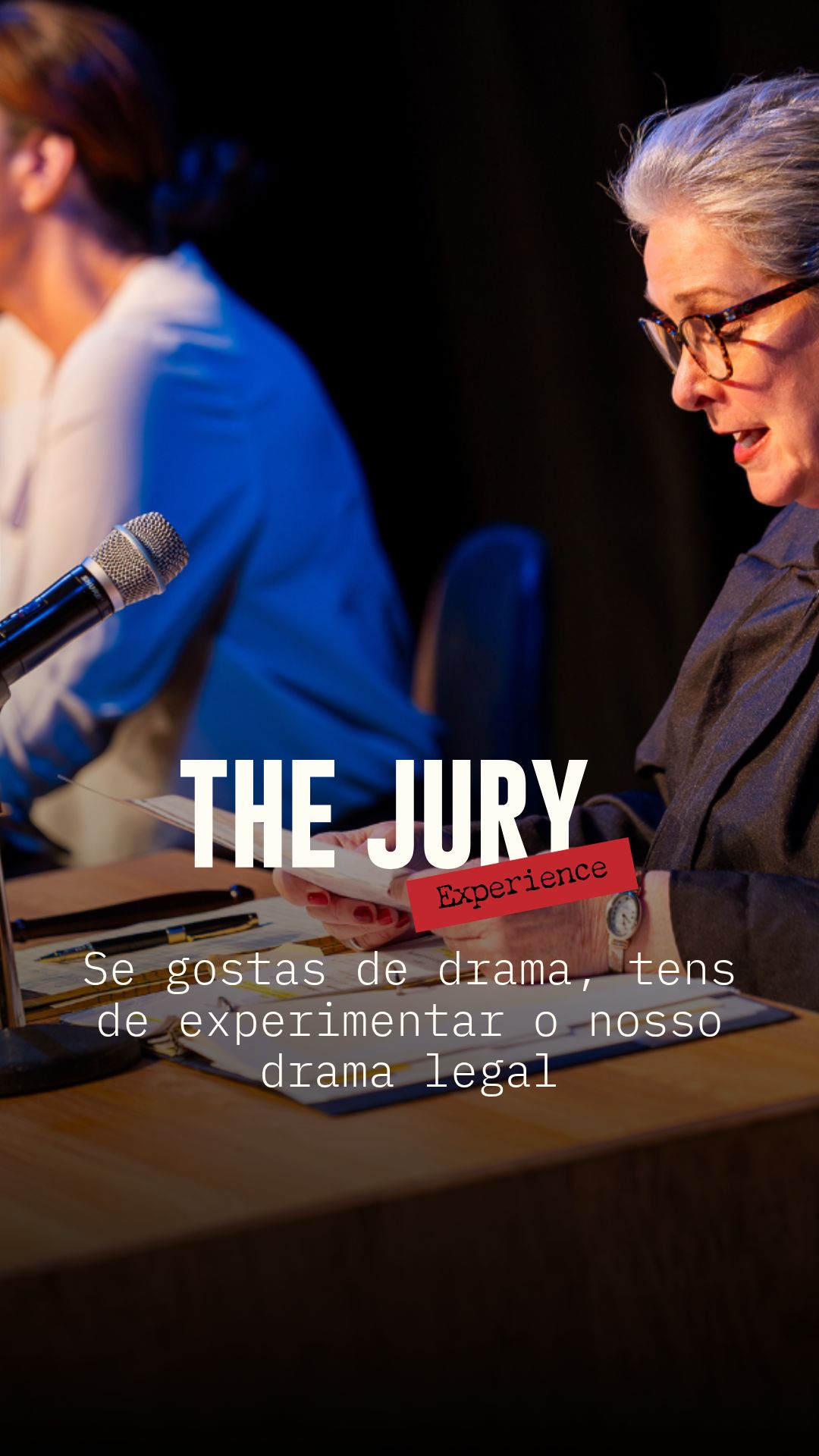 The Jury Experience Facebook ad