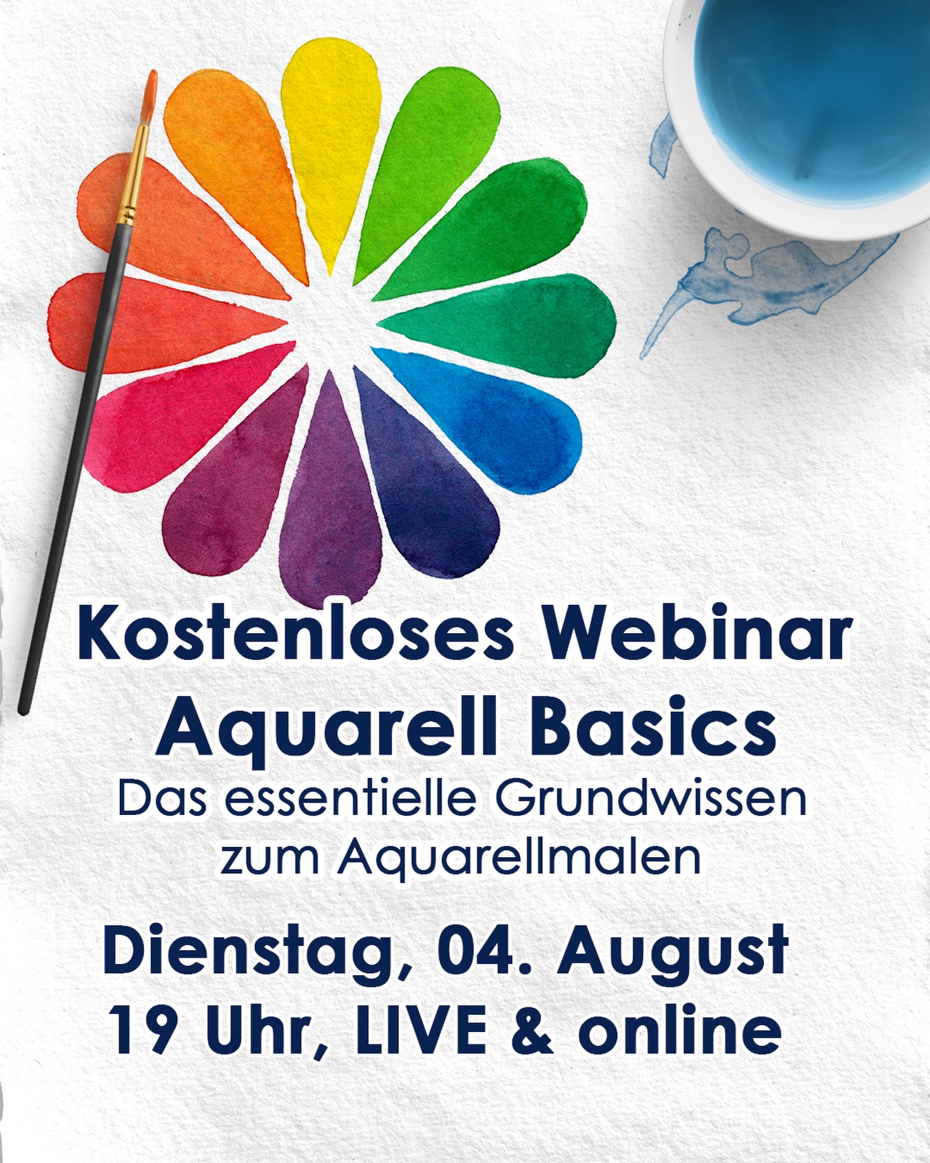 Watercolor mit Regina Facebook ad