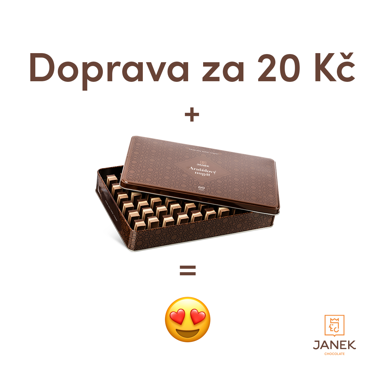 Čokoládovna JANEK Facebook ad