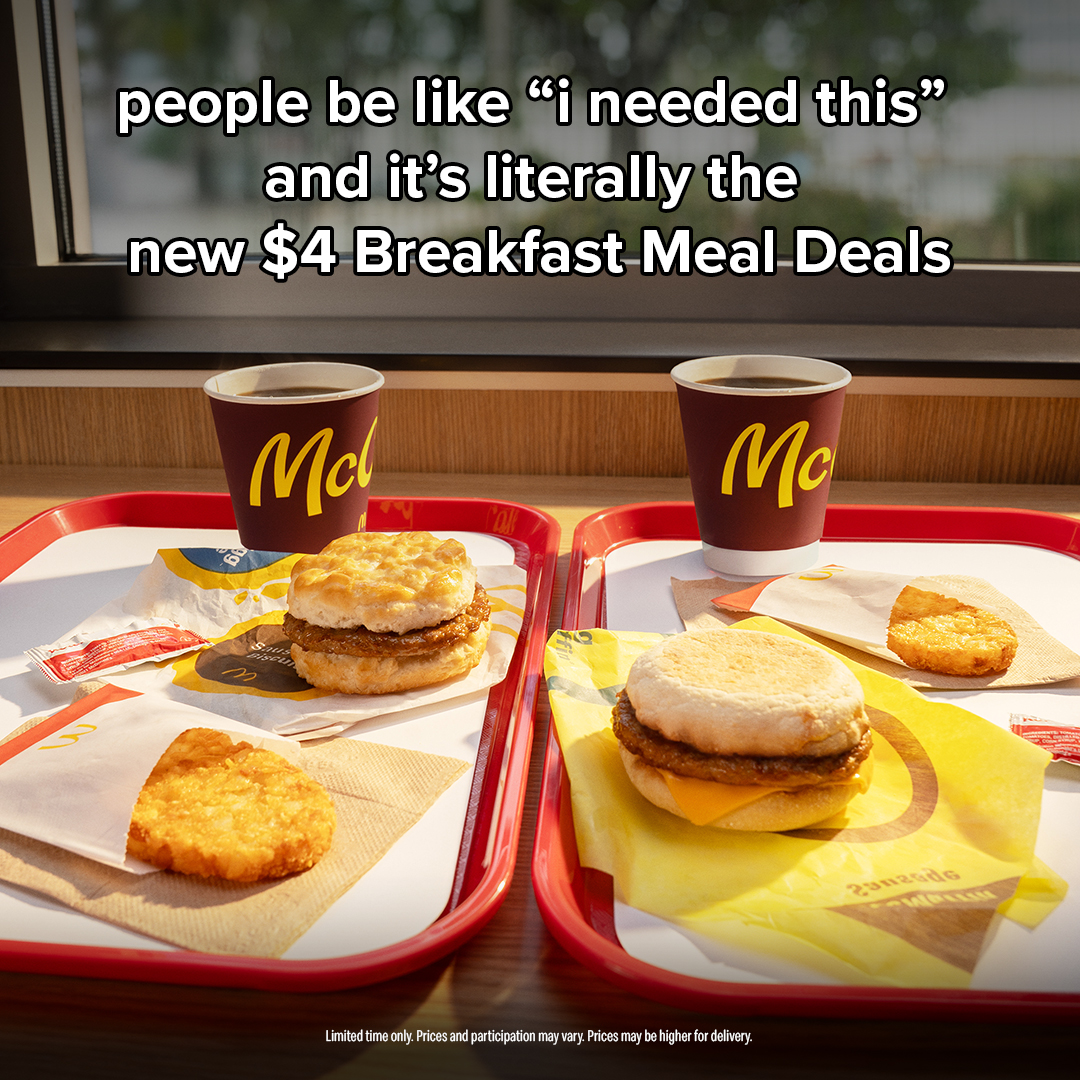 McDonald's Facebook ad