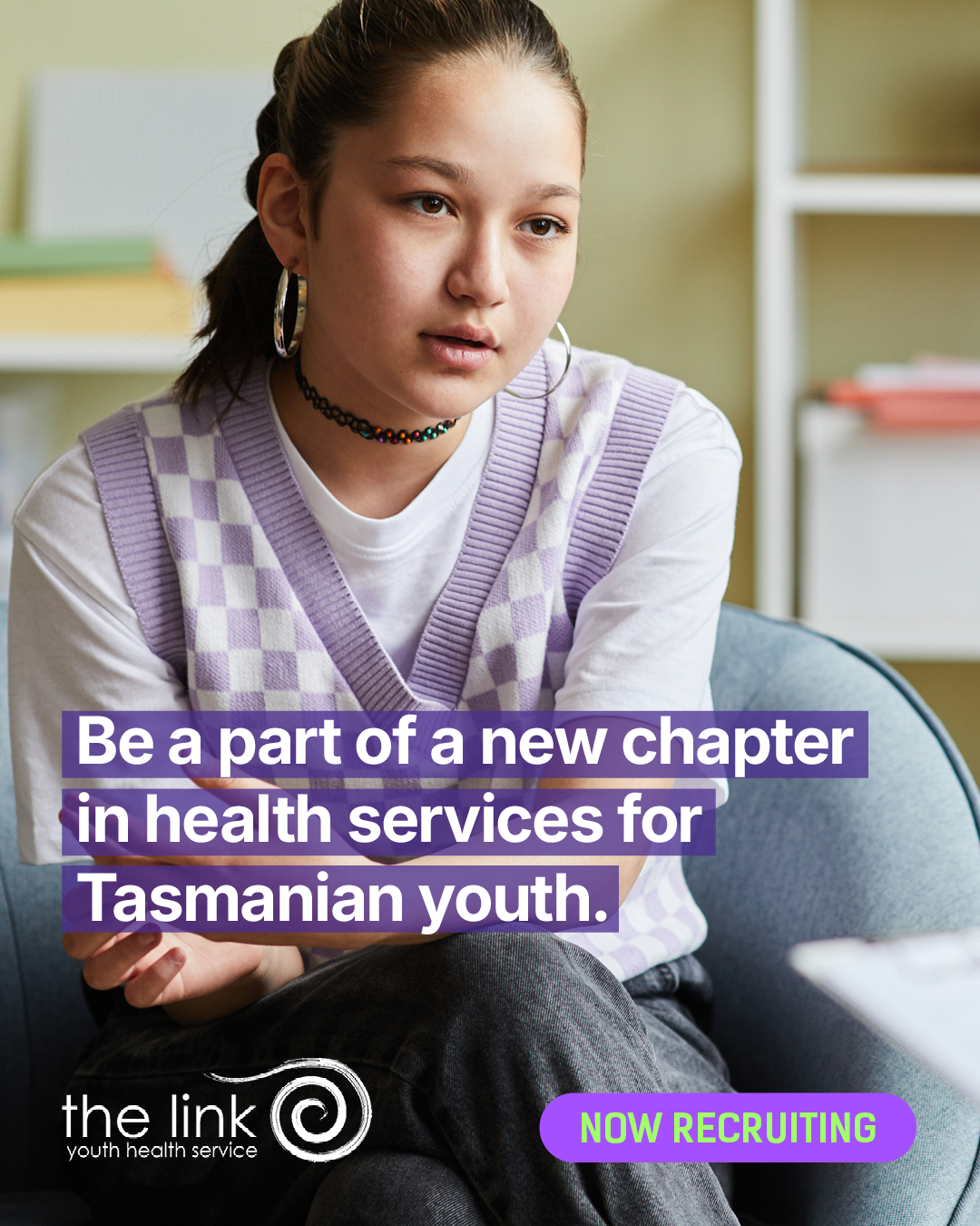 headspace Hobart Facebook ad: The Link supports young people across mental health…