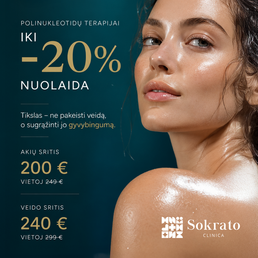 Sokrato Klinika Facebook ad: Sugrąžinkite Odai Jaunystę Ir Švytėjimą