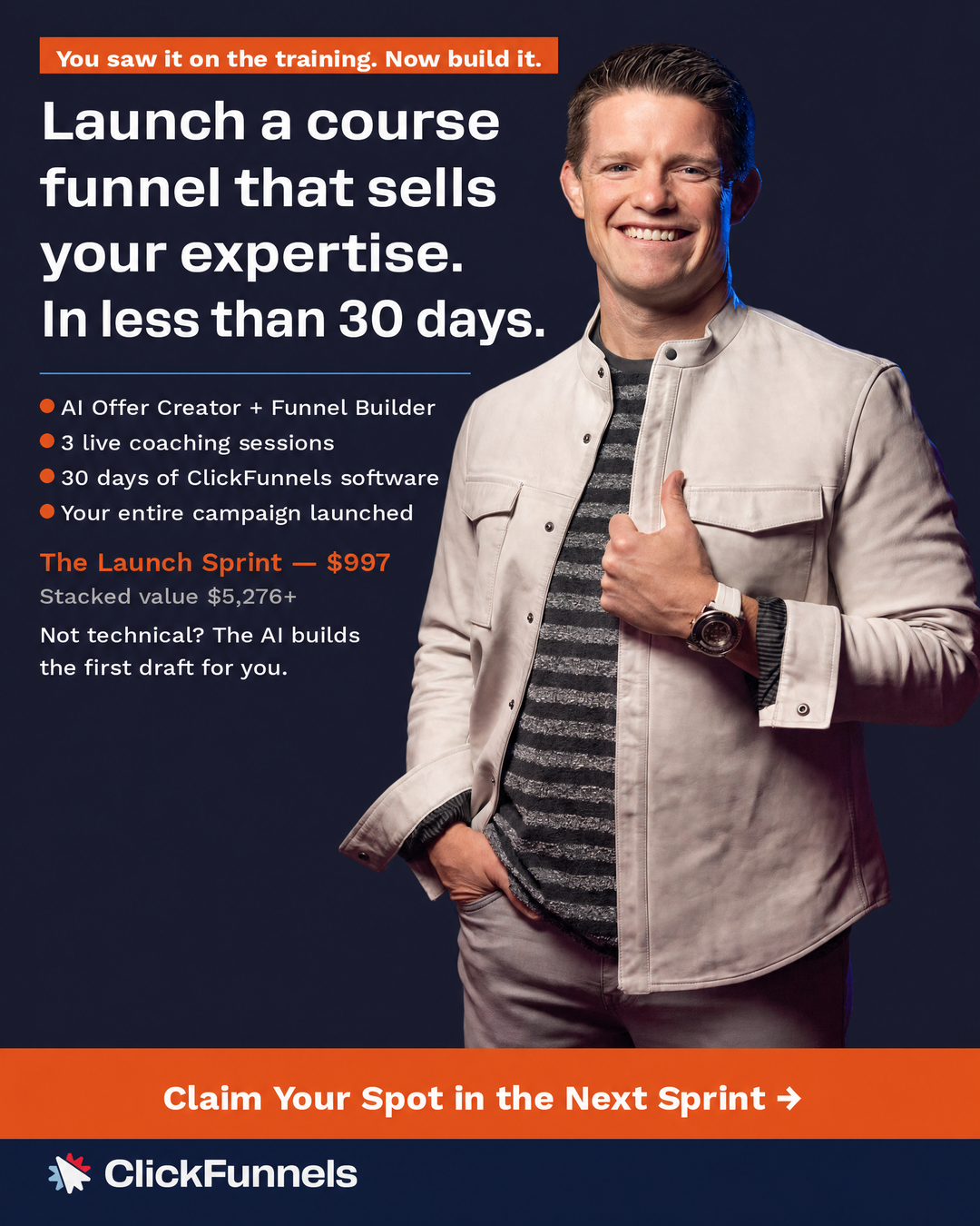 ClickFunnels Facebook ad