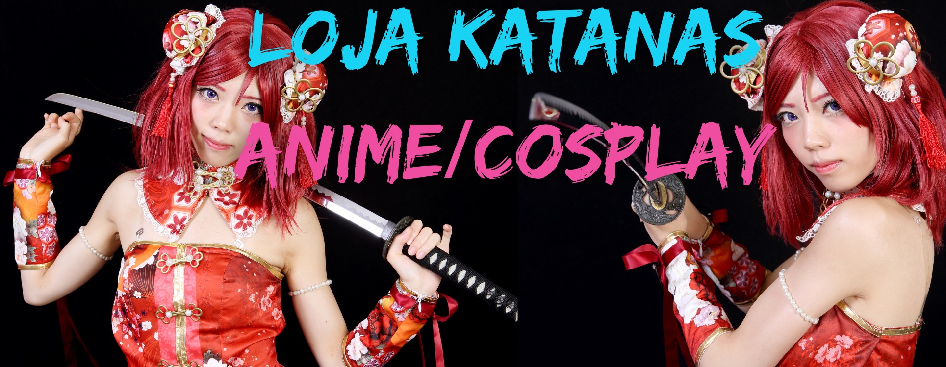Loja Katanas Anime Facebook ad: Chatea en Messenger
