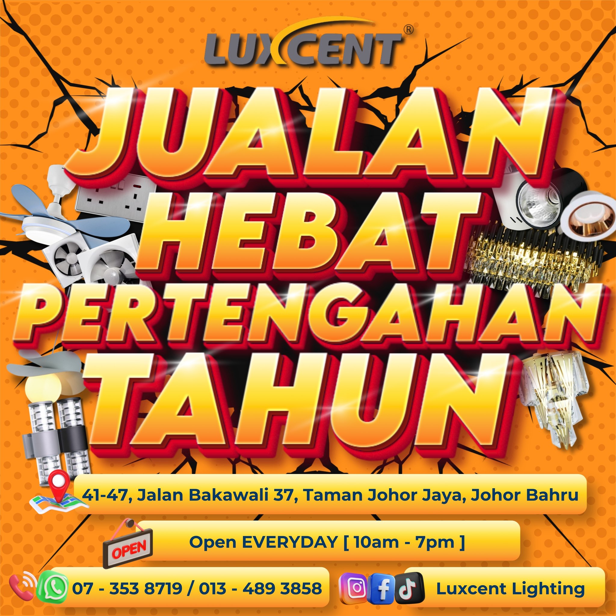 Luxcent Lightings Facebook ad