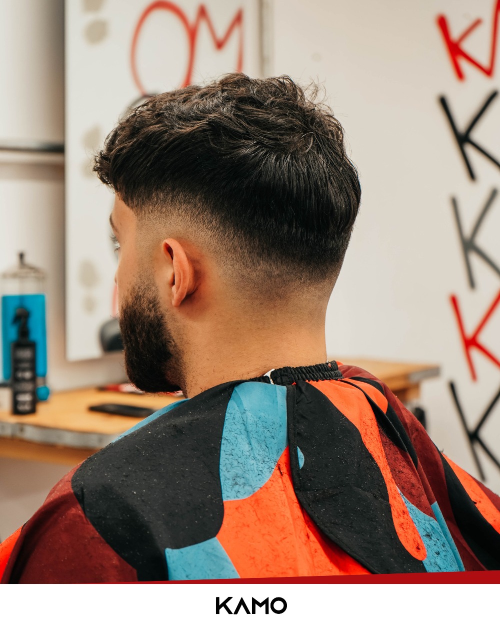 Kamo Barbering Academy Facebook ad: Book Your FREE Haircut Today!