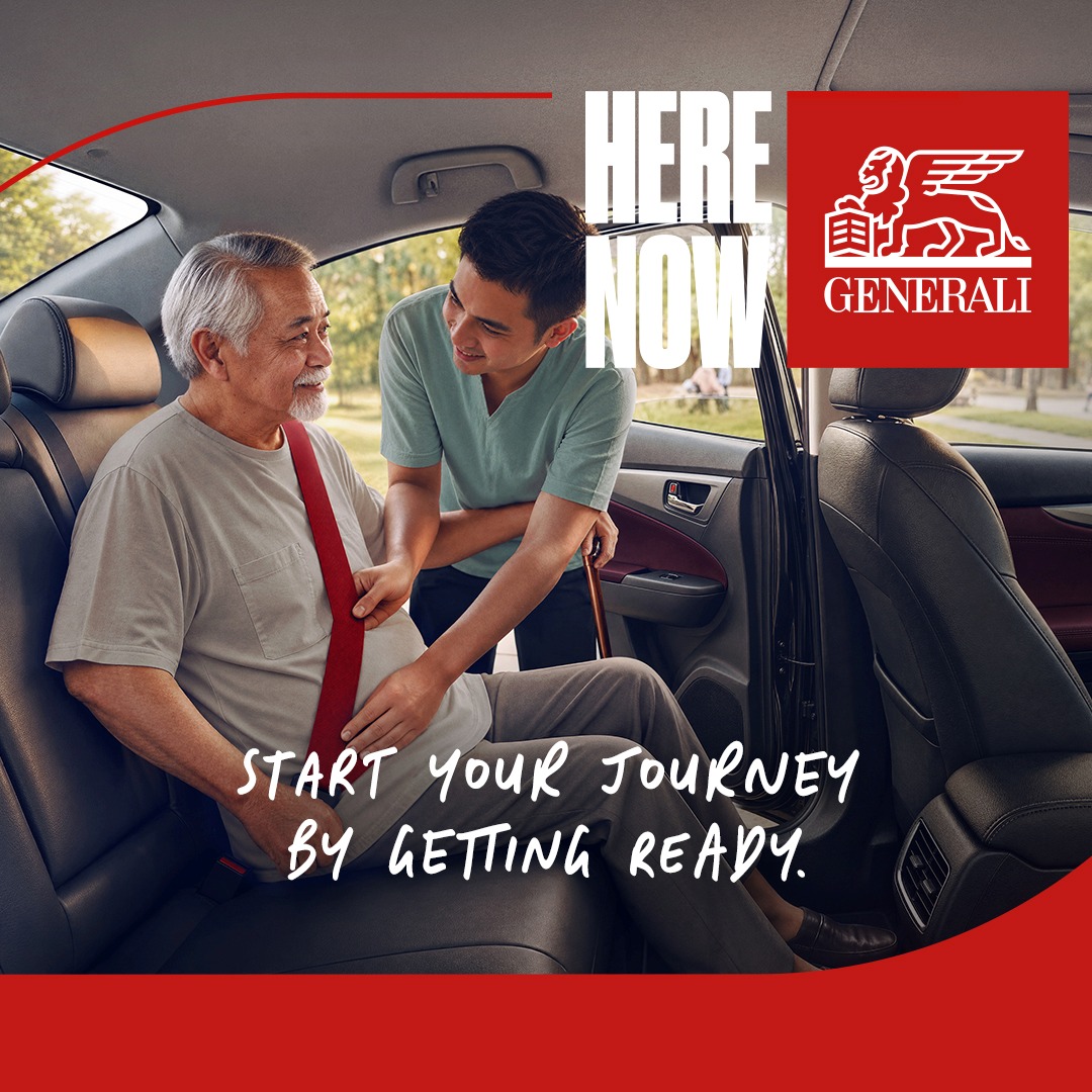 Generali Malaysia Facebook ad: Generali is here to protect your way forward.