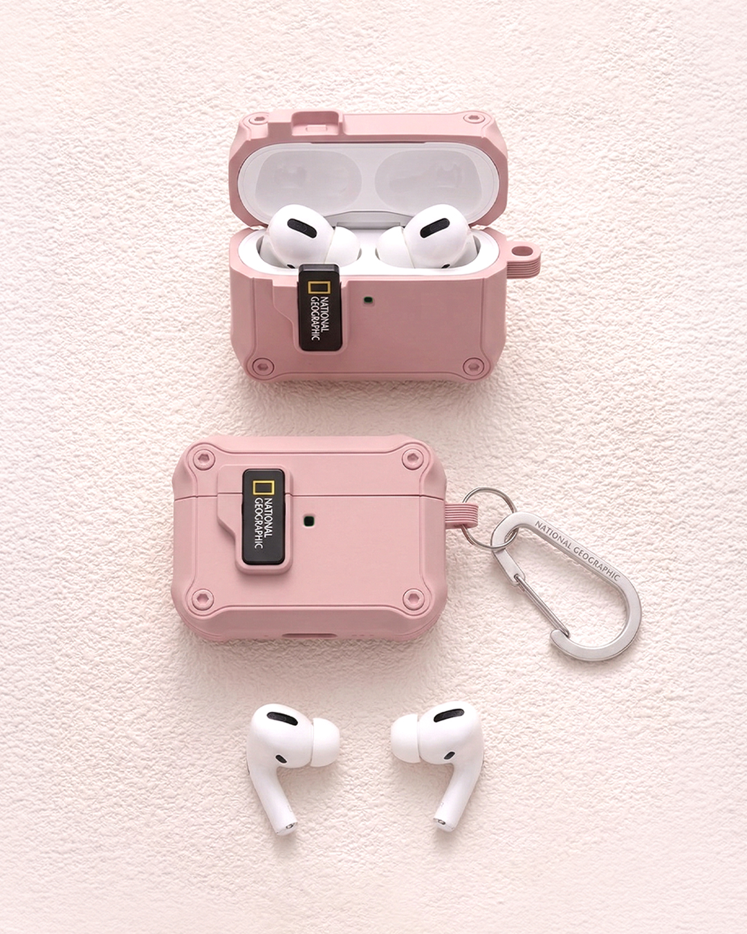 National Geographic Mobile Accessories|Taiwan Facebook ad: 台灣限定・乾燥玫瑰粉 酷甜登場