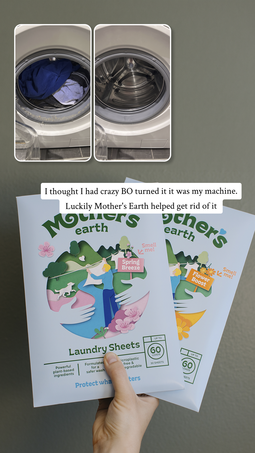 Mothers Earth Facebook ad