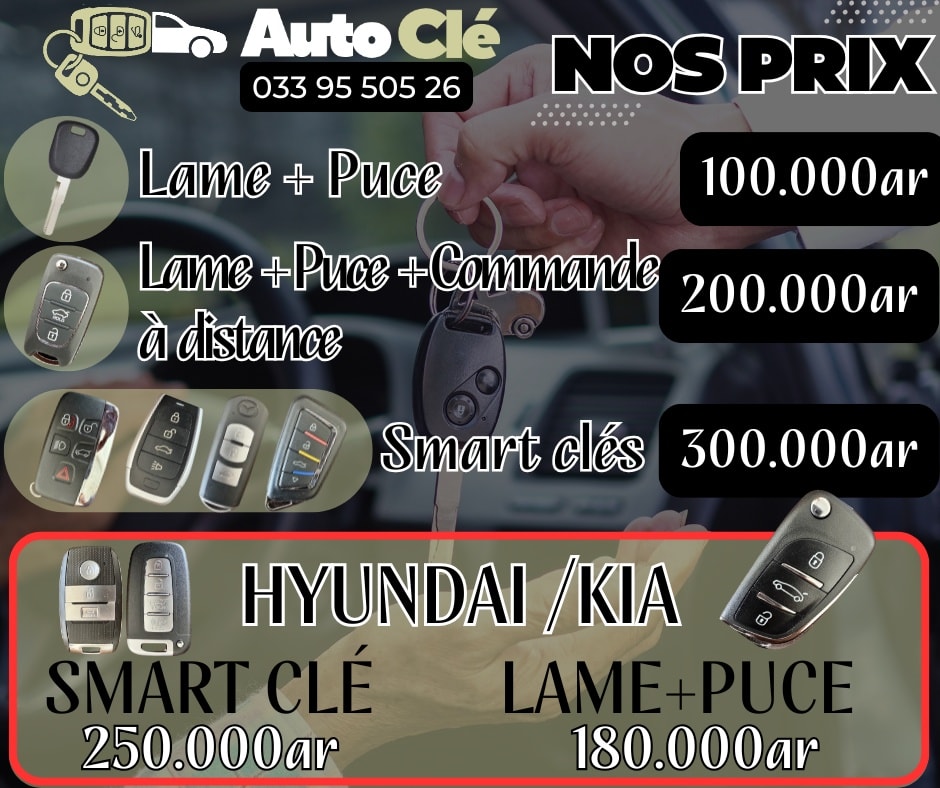 Auto Clé Tanà Facebook ad: AUTO CLÉ TANÀ