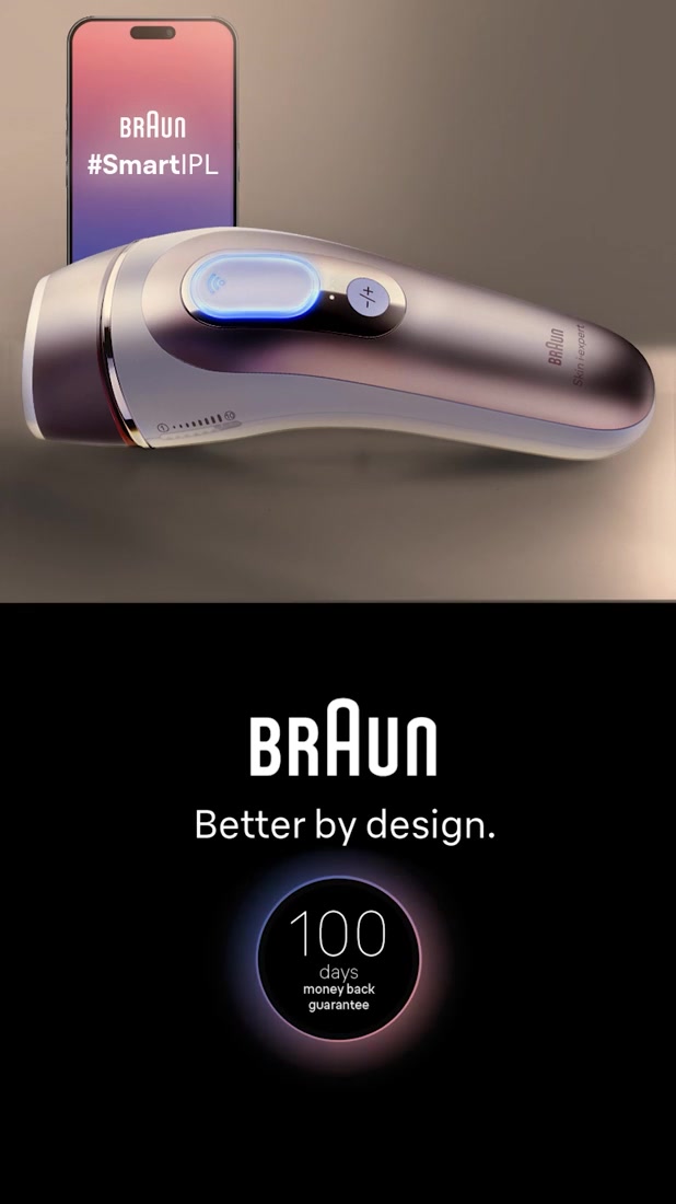 Braun Beauty US Facebook ad: 2 Years Free from Hair