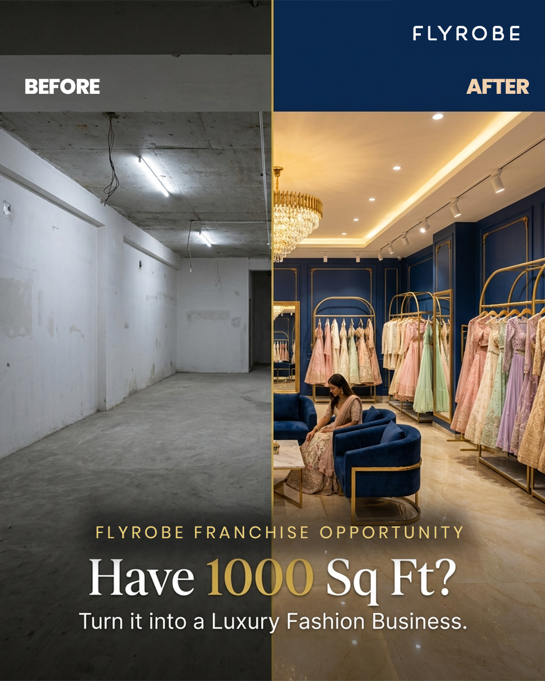 Flyrobe Facebook ad