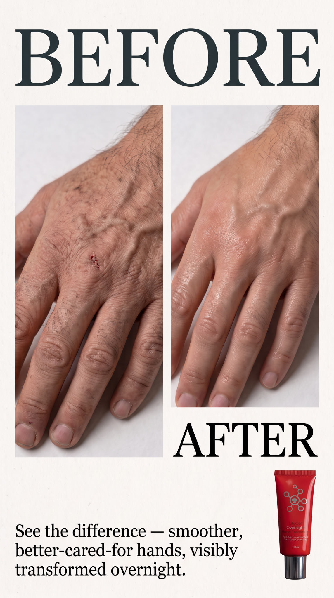 LifeCell Skin Facebook ad