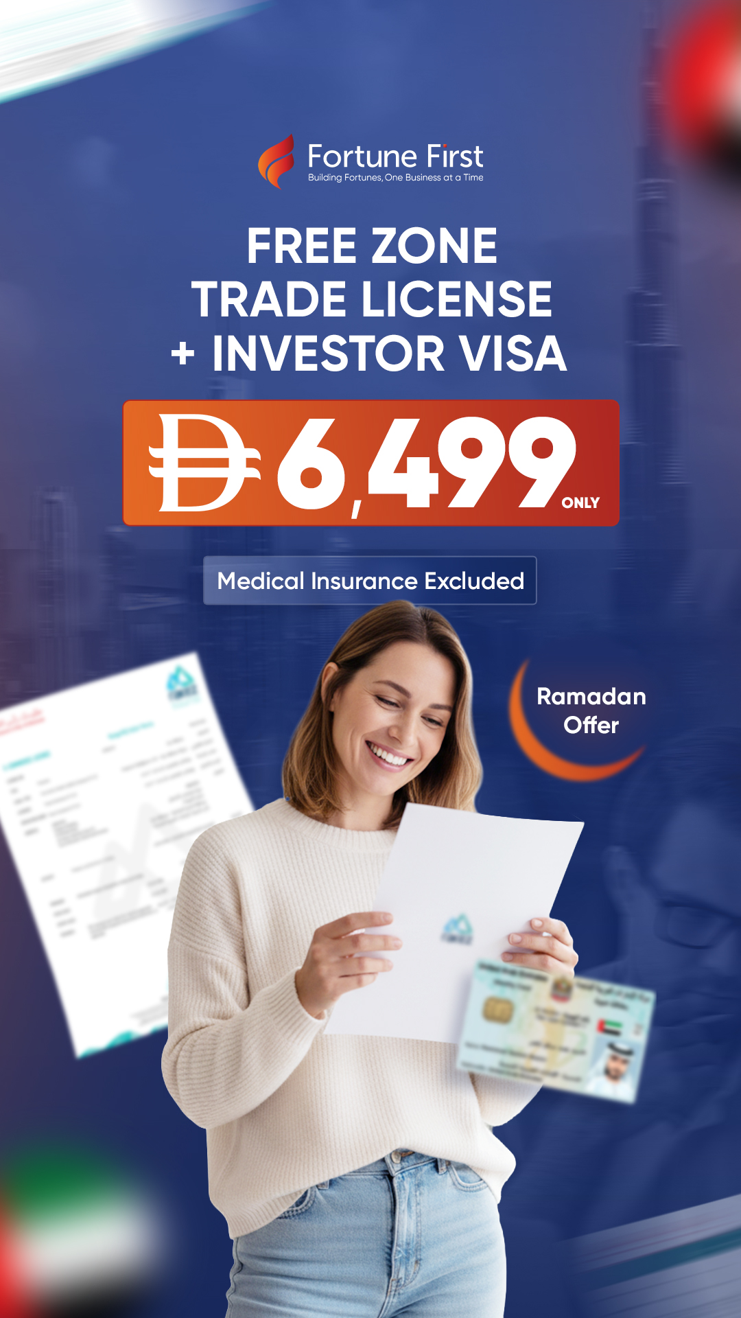 Fortune First Facebook ad
