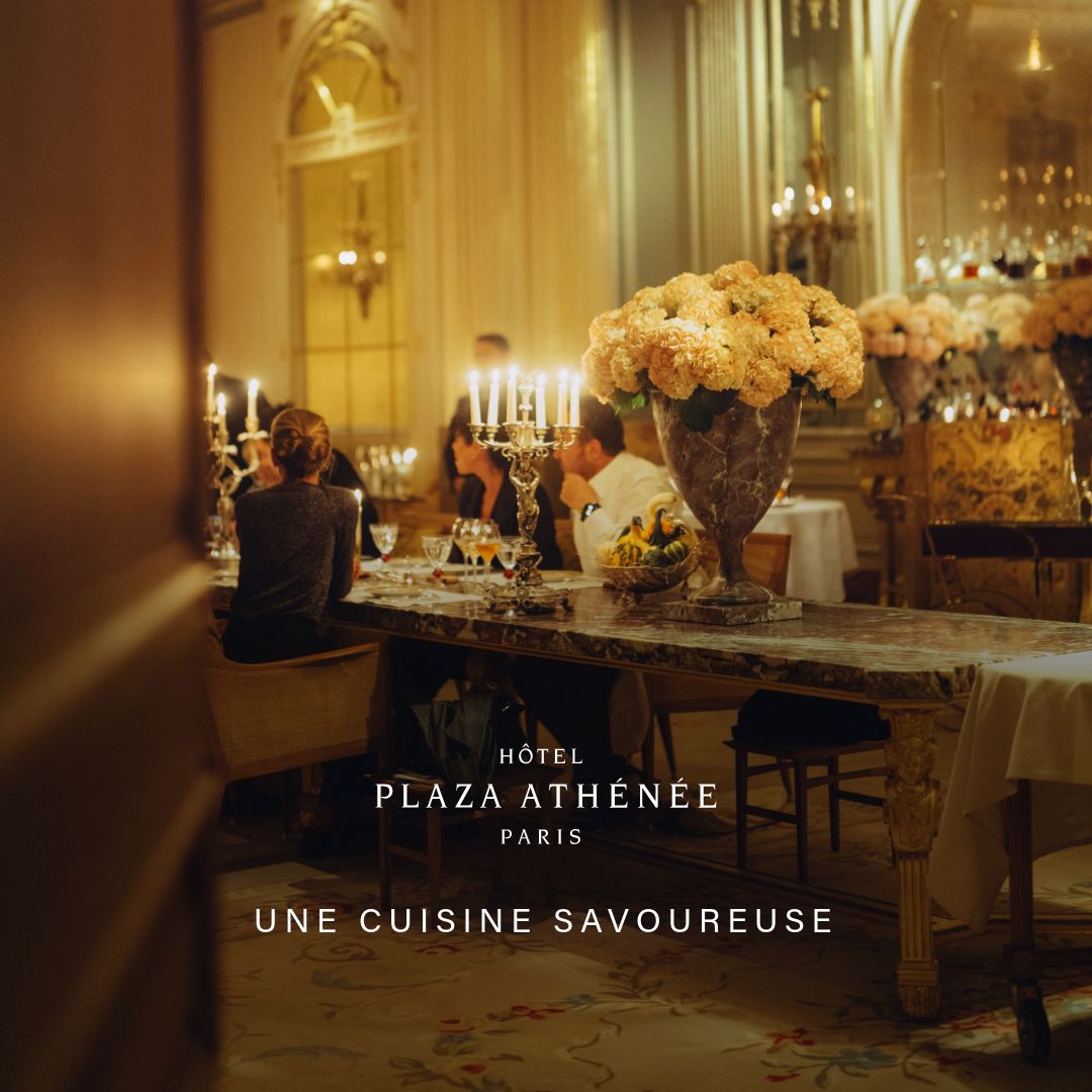 Hotel Plaza Athenee Facebook ad: Savourez des instants d’exception au cœur de Paris…