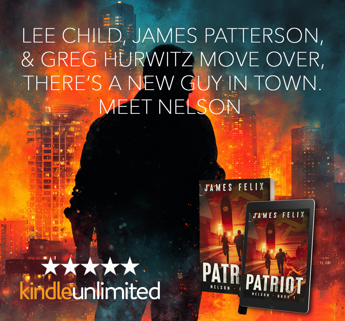 James Felix Books Facebook ad: James Felix is a former soldier and police…