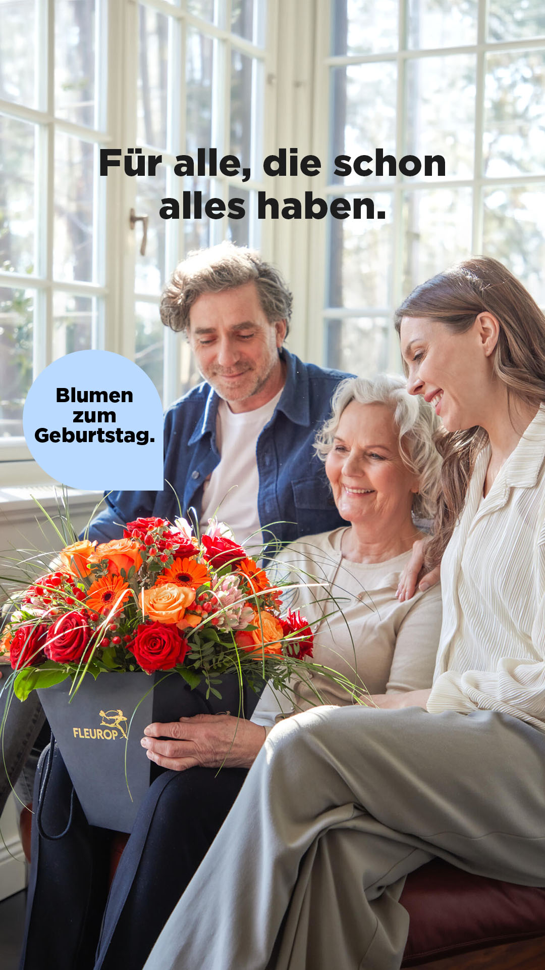 Fleurop.de Facebook ad