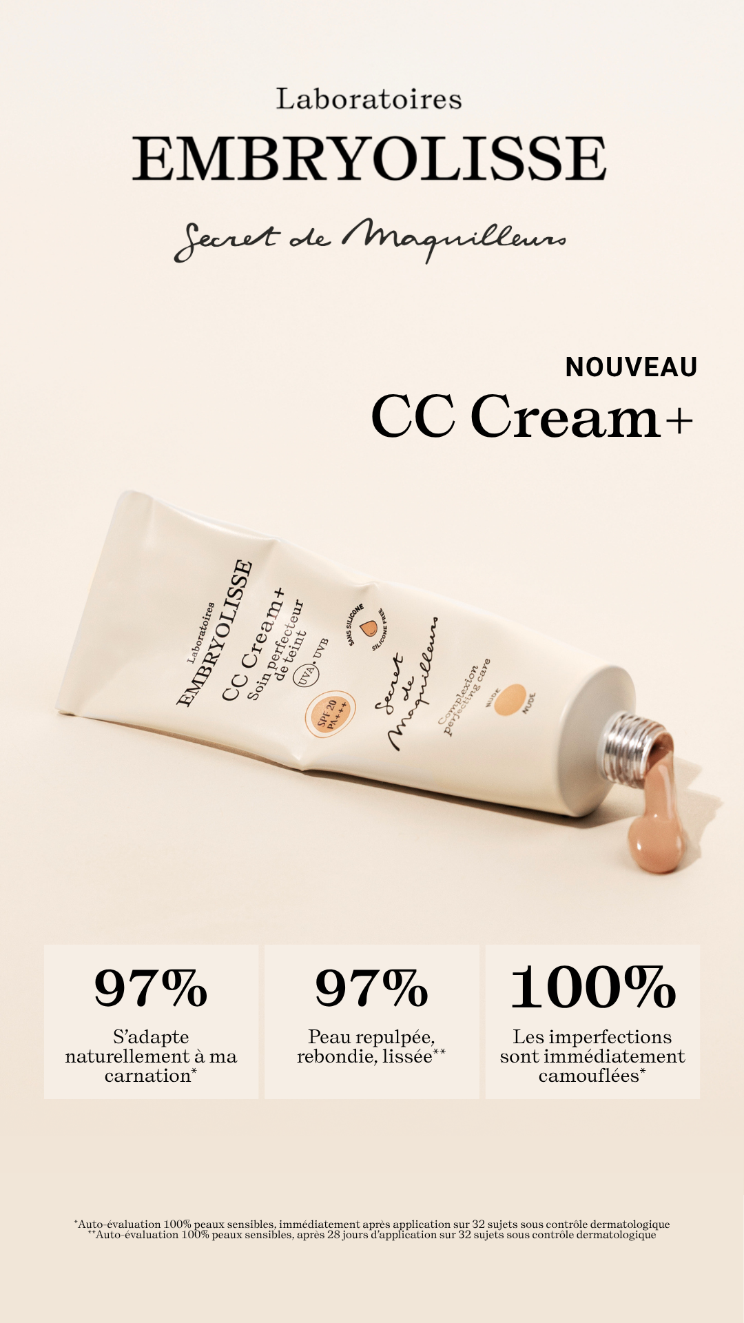 Embryolisse France Facebook ad
