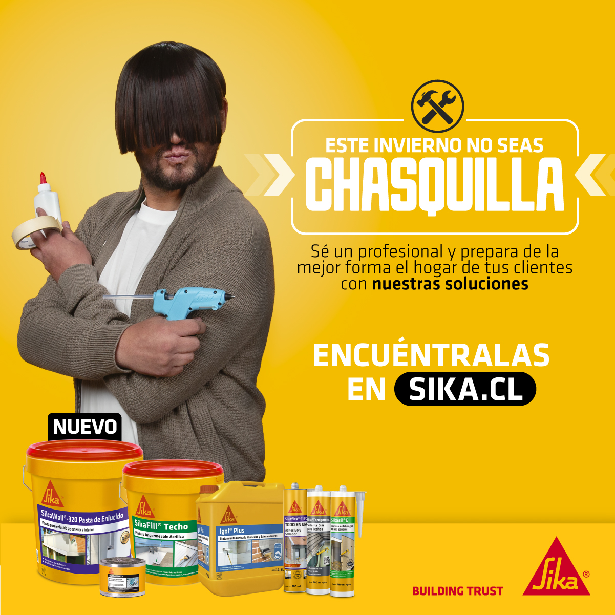 Sika S.A. Chile Facebook ad from May 13, 2026