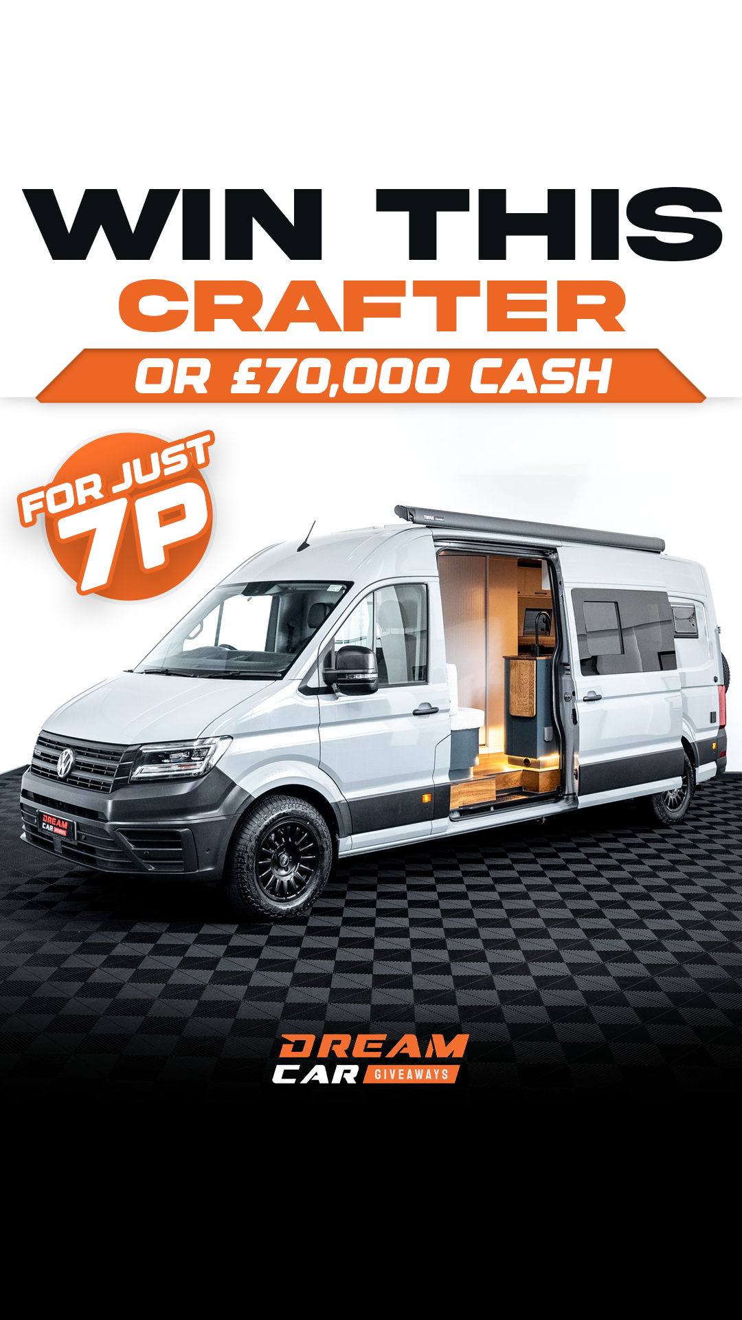 Dream Car Giveaways Facebook ad