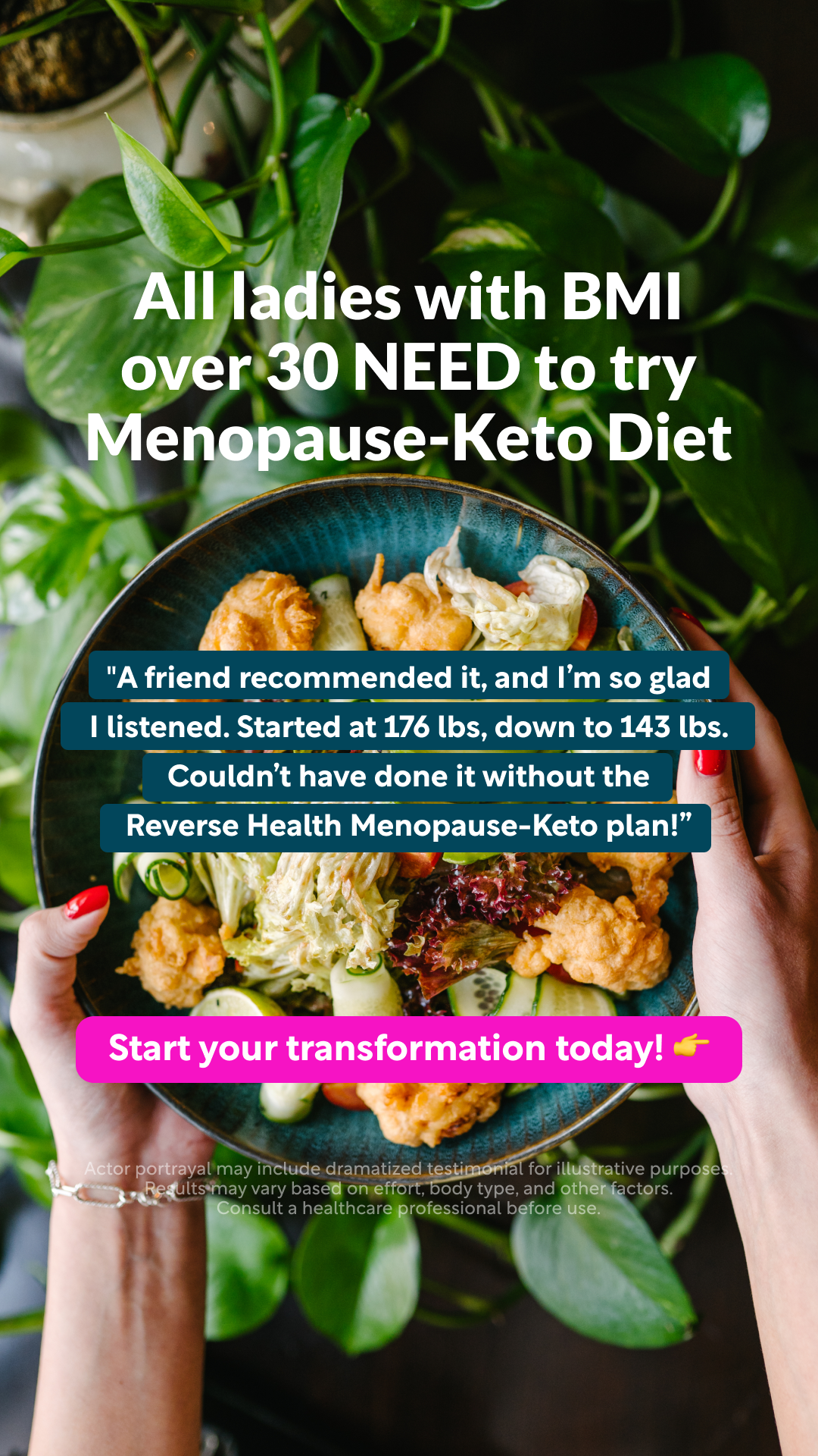 Reverse Health Facebook ad