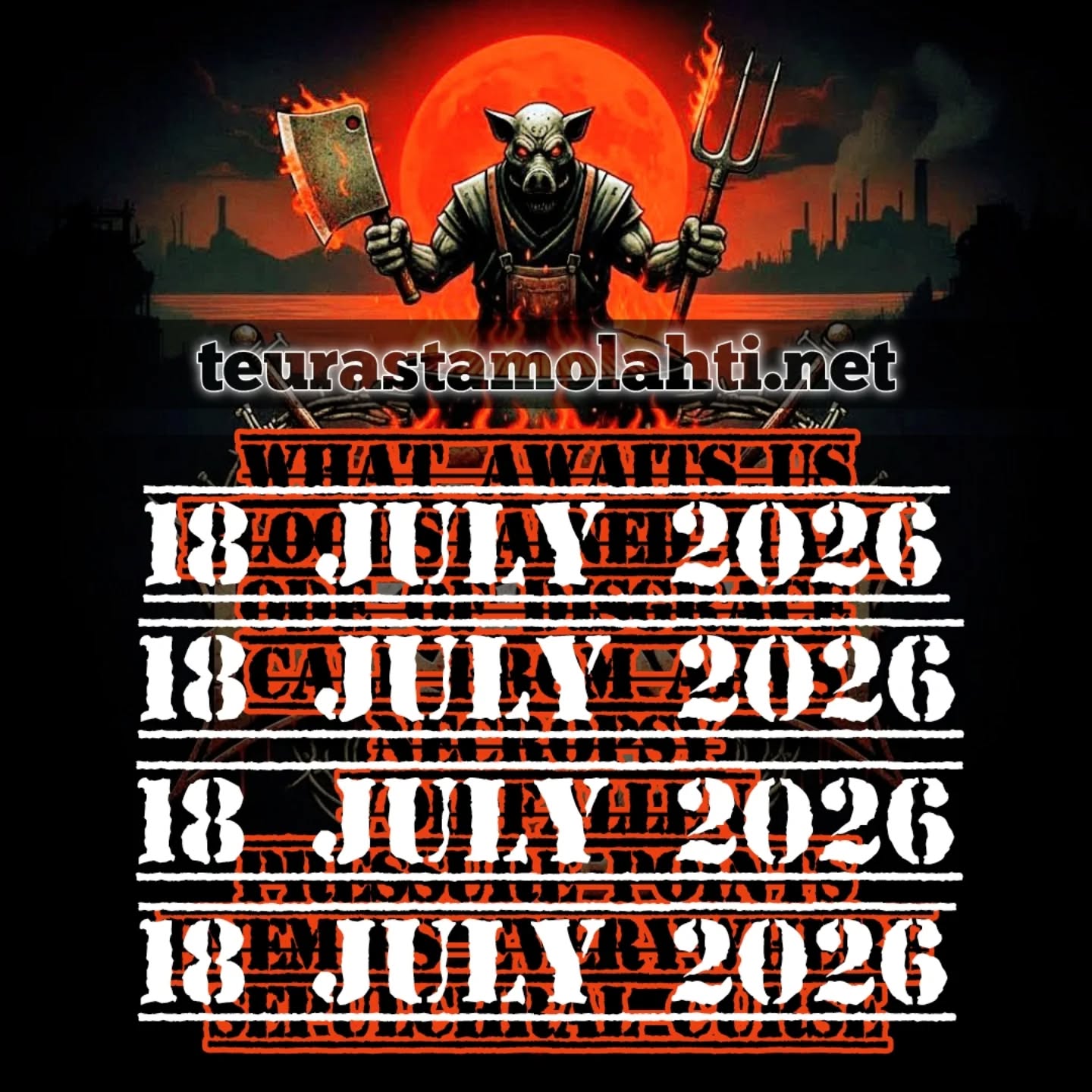 Lahti Metal BBQ Facebook ad: Butchers Bay Lahti Metal BBQ