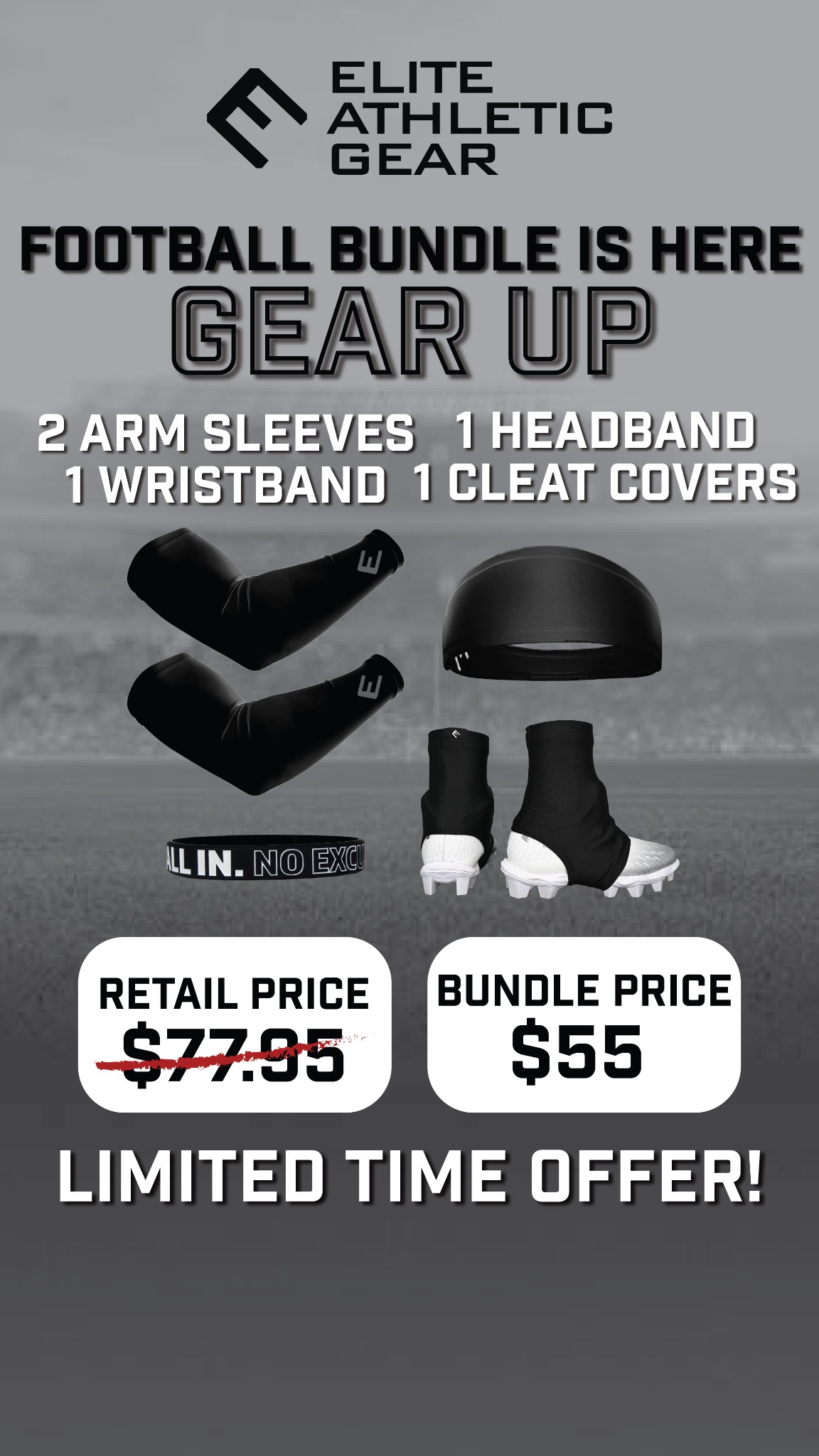 Elite Athletic Gear Facebook ad
