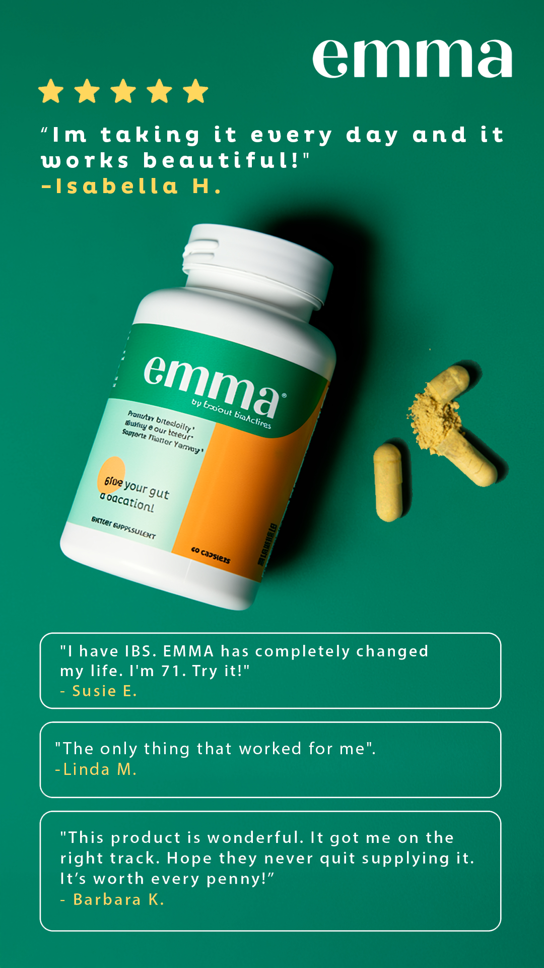 Emma Facebook ad