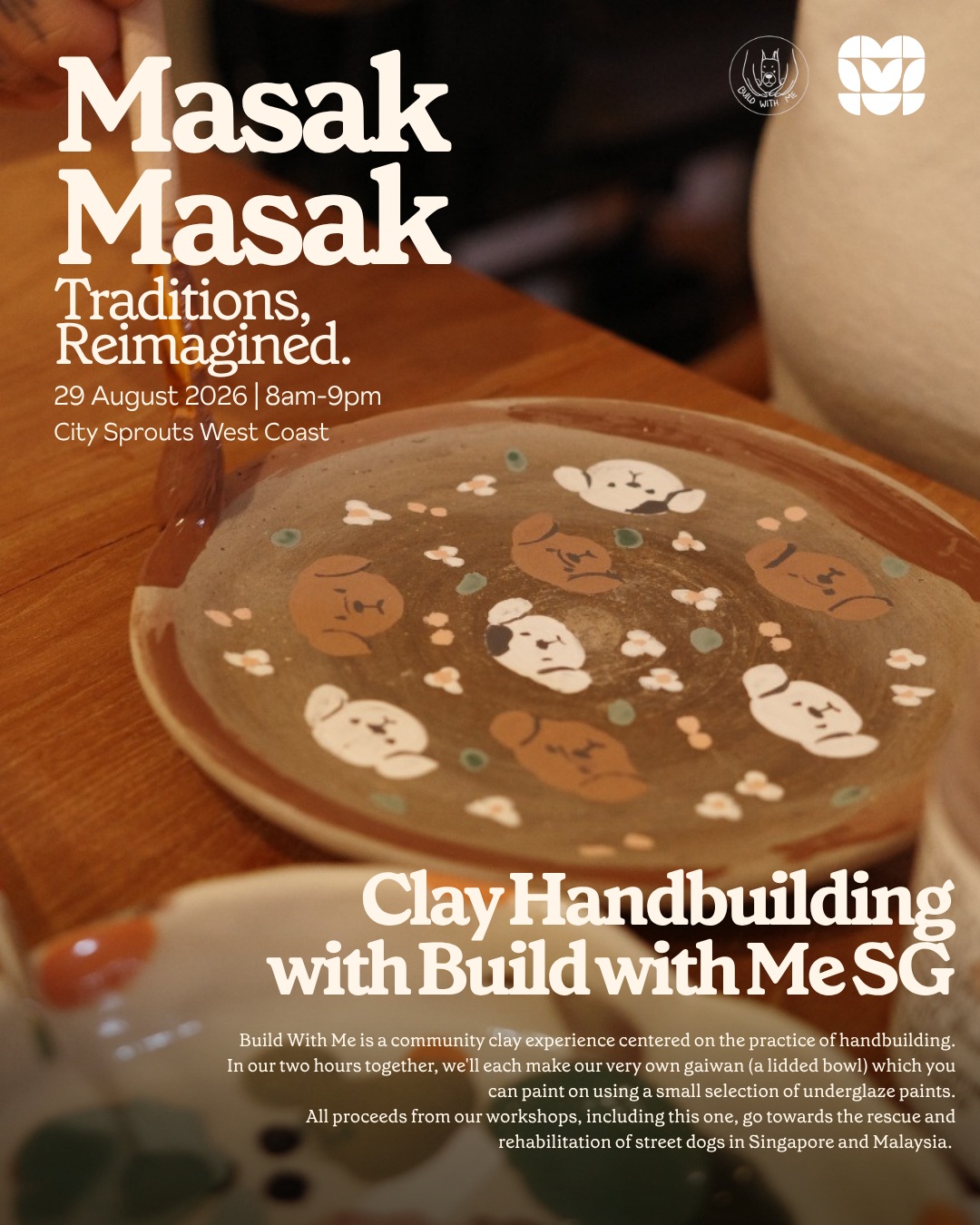 City Sprouts Facebook ad: Clay Handbuilding with Build with Me SG