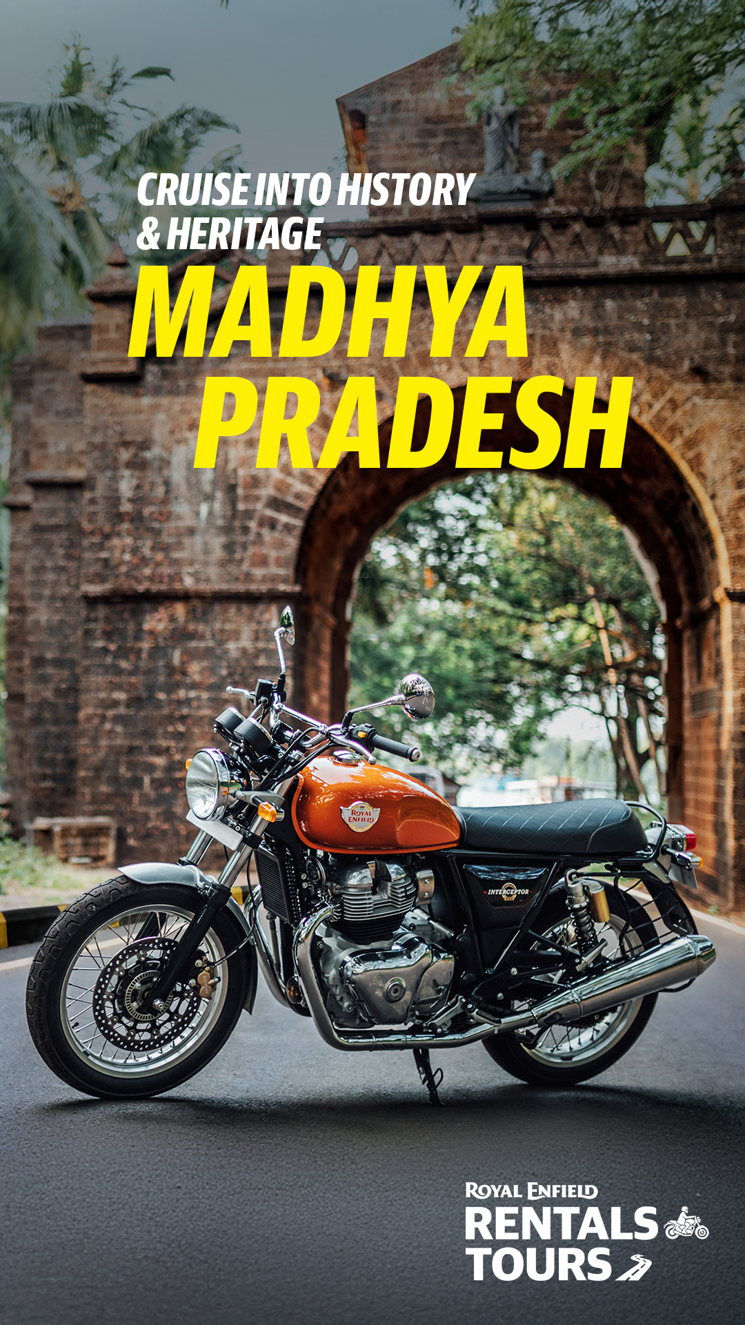 Royal Enfield Rentals & Tours Facebook ad from Aug 19, 2026