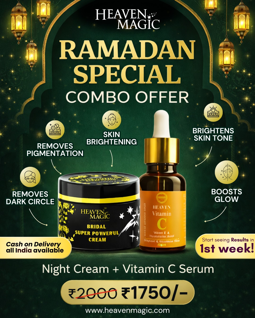 Heaven magic products  Facebook ad