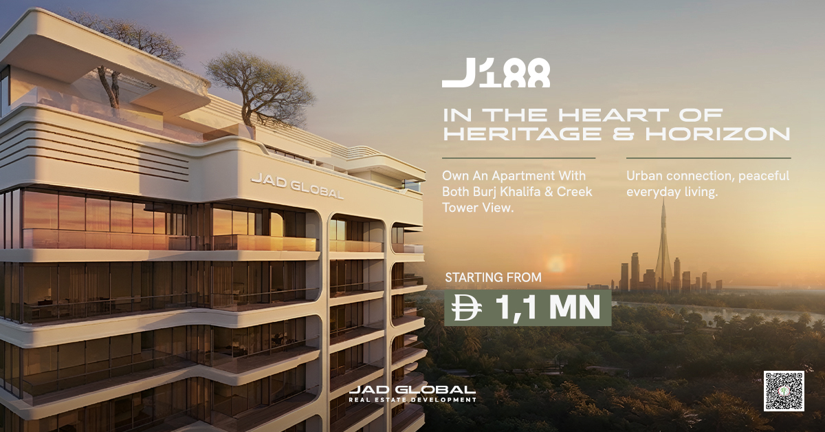 JAD Global Real Estate Development Facebook ad from Feb 3, 2026