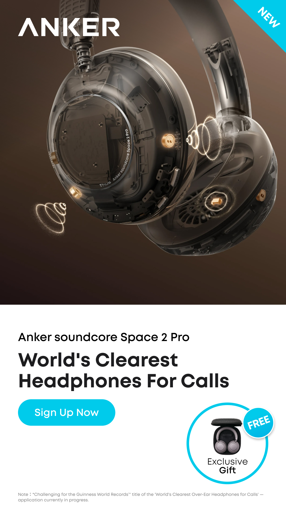 Soundcoreuk Facebook ad: Clarity Built to Challenge