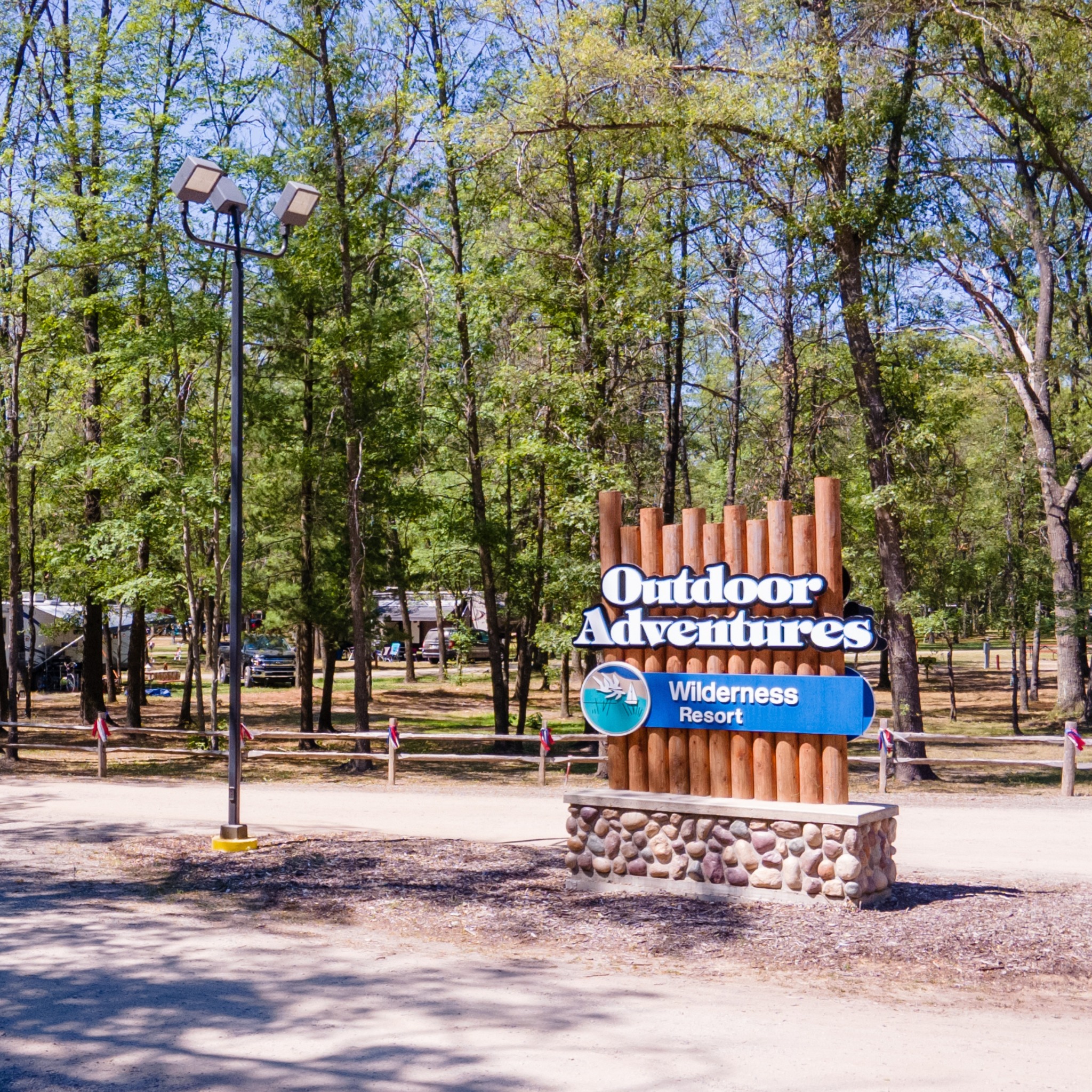 Wilderness Resort Facebook ad: Escape to Wilderness Resort