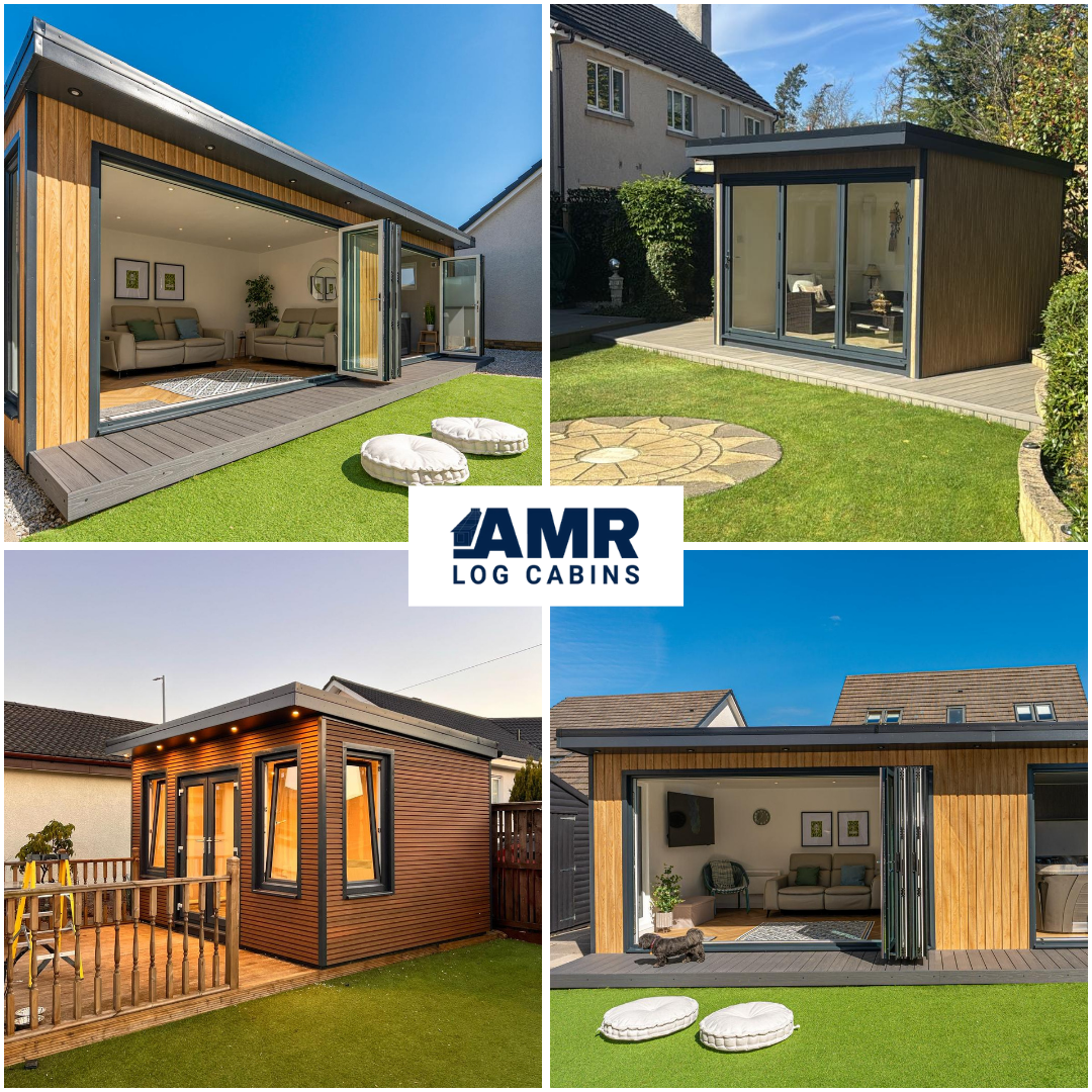 AMR Garden Buildings Facebook ad: Transform your outdoor space Fill in the form!
