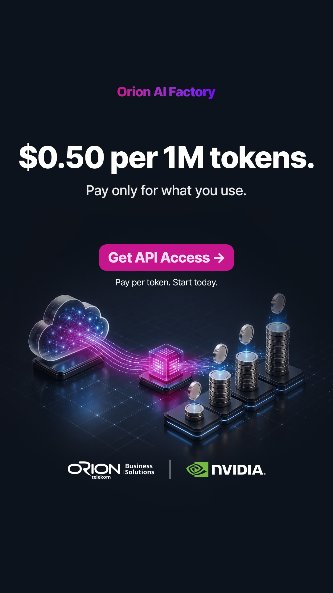 Orion Telekom Facebook ad