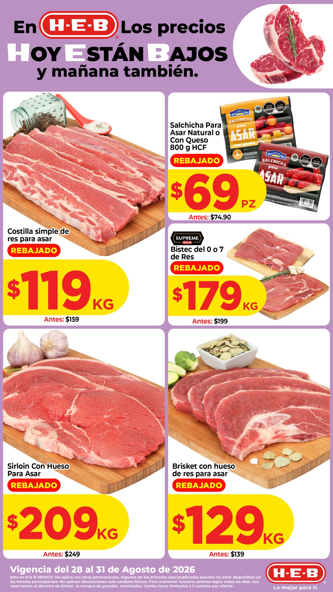 H-E-B México Facebook ad