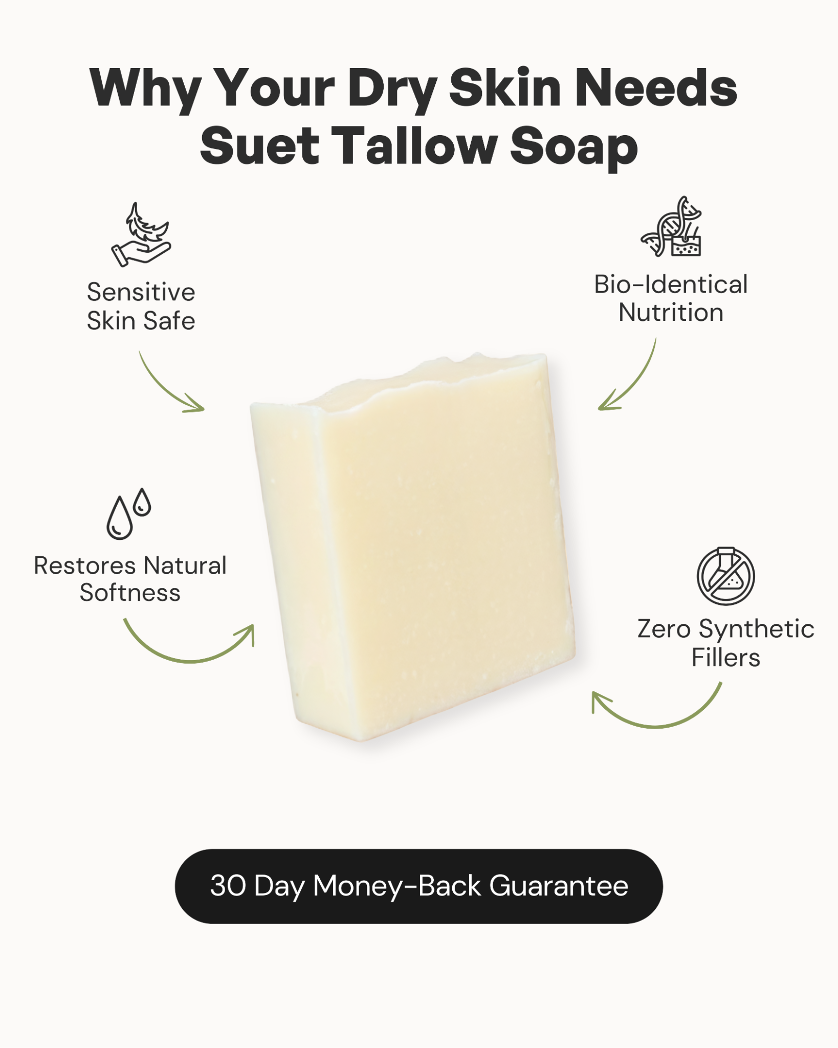 Vache Verde Facebook ad: The #1 Bar For Sensitive Skin.