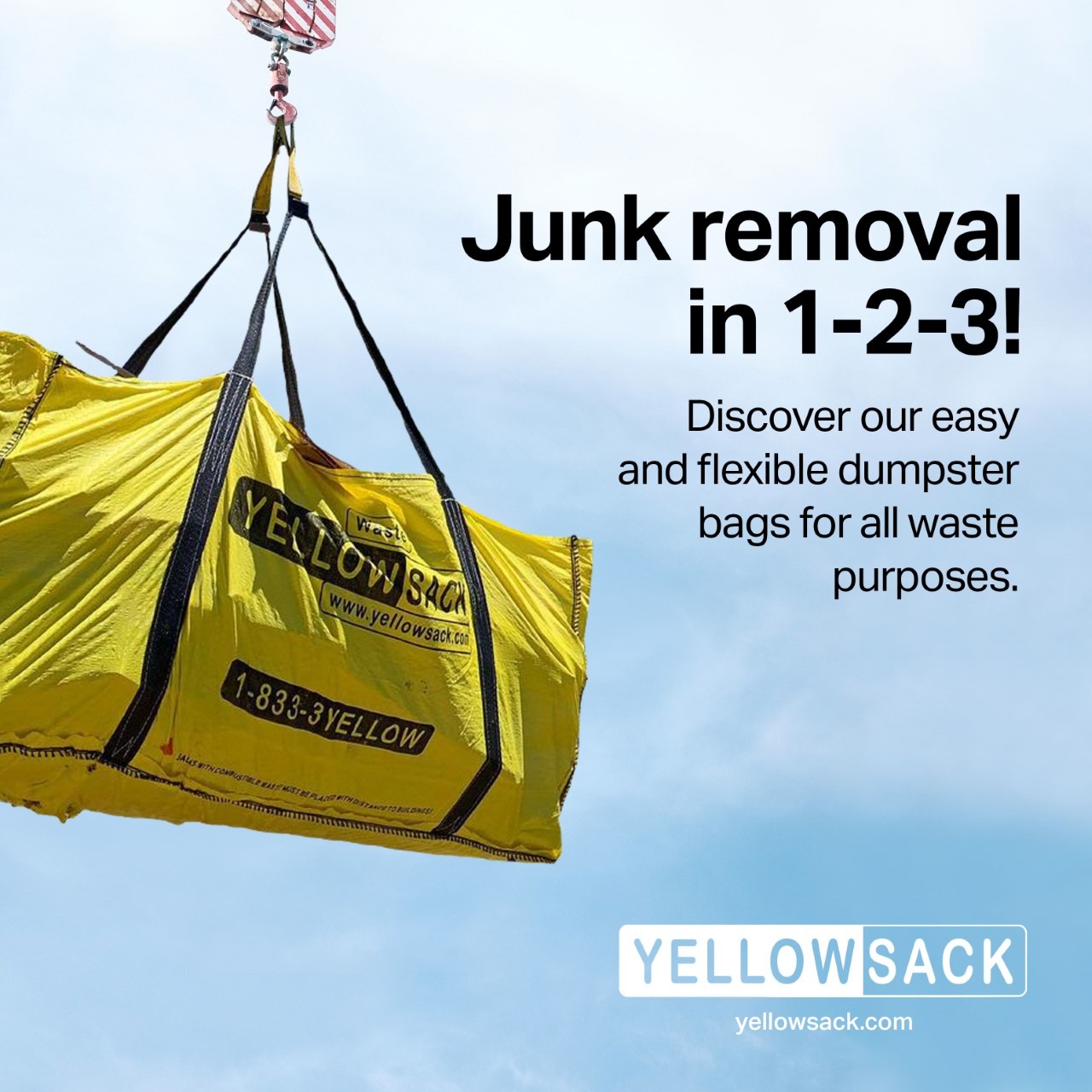 Yellowsack Facebook ad