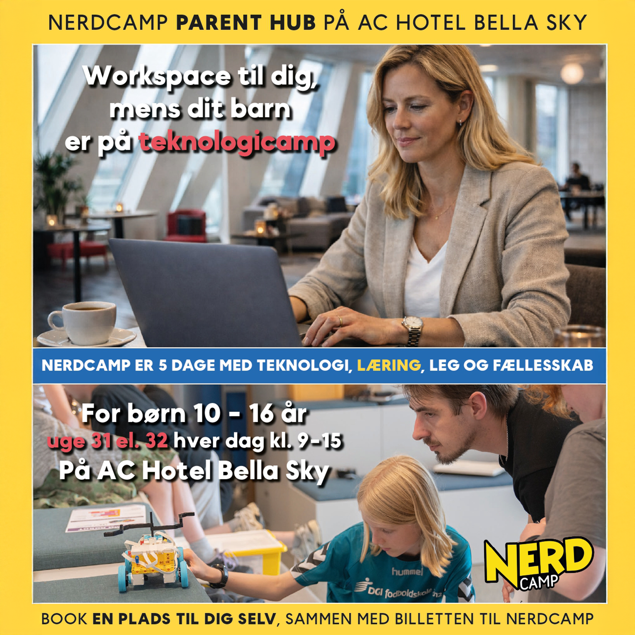 NerdCamp Facebook ad