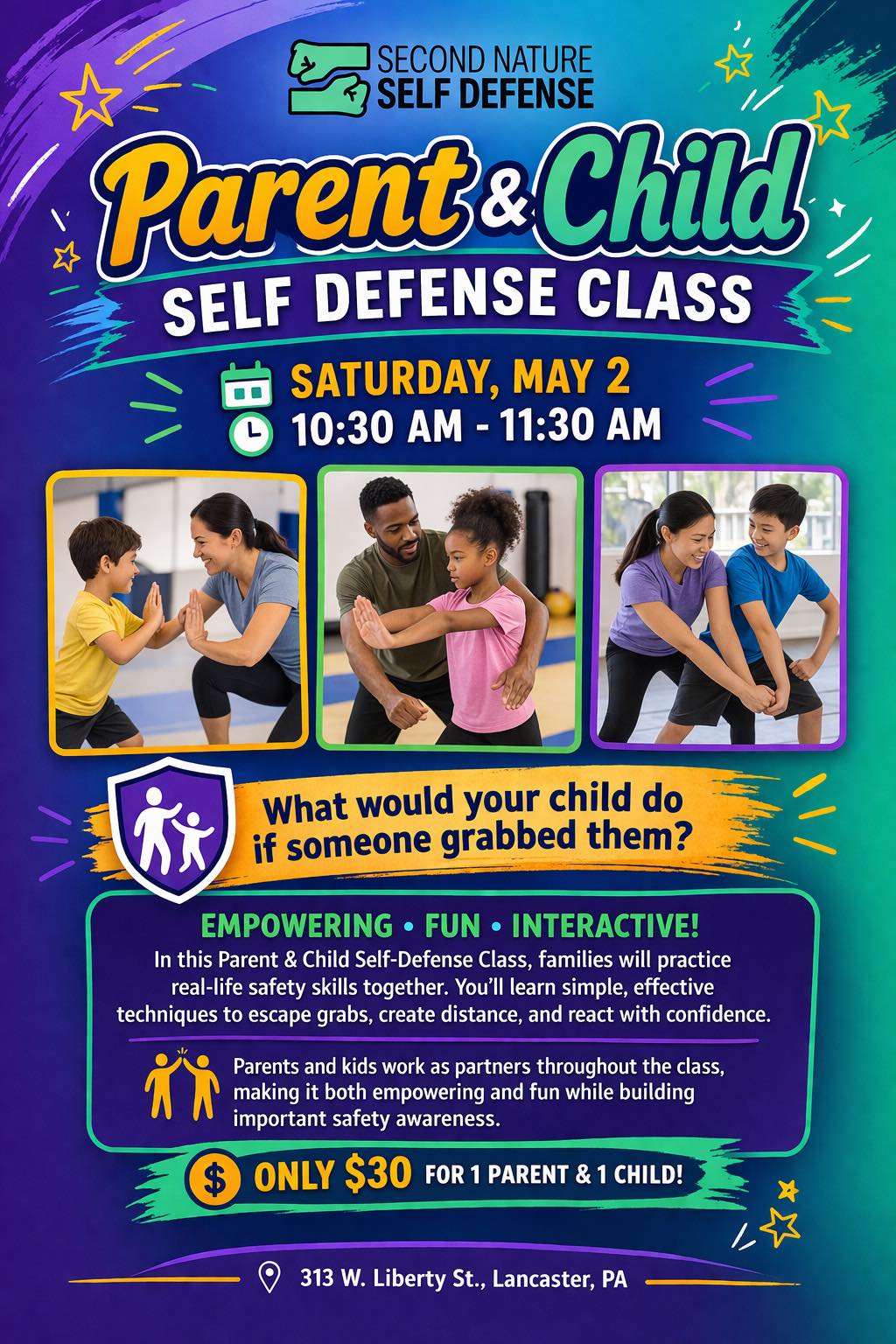 Second Nature - Self Defense Options Facebook ad: Karate in Lancaster Pa | Second Nature Self Defense