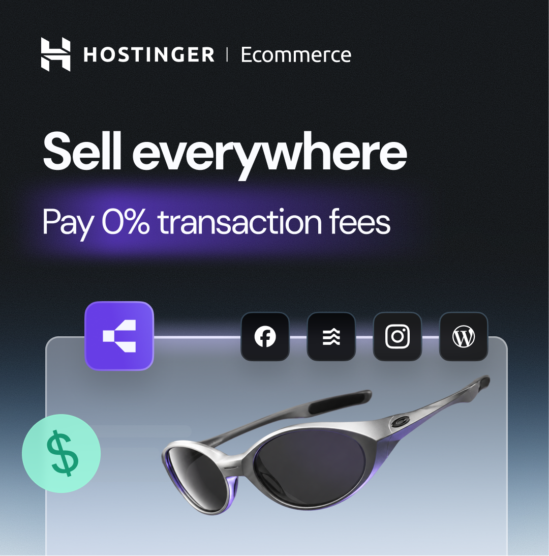 Hostinger Facebook ad from Jul 8, 2026